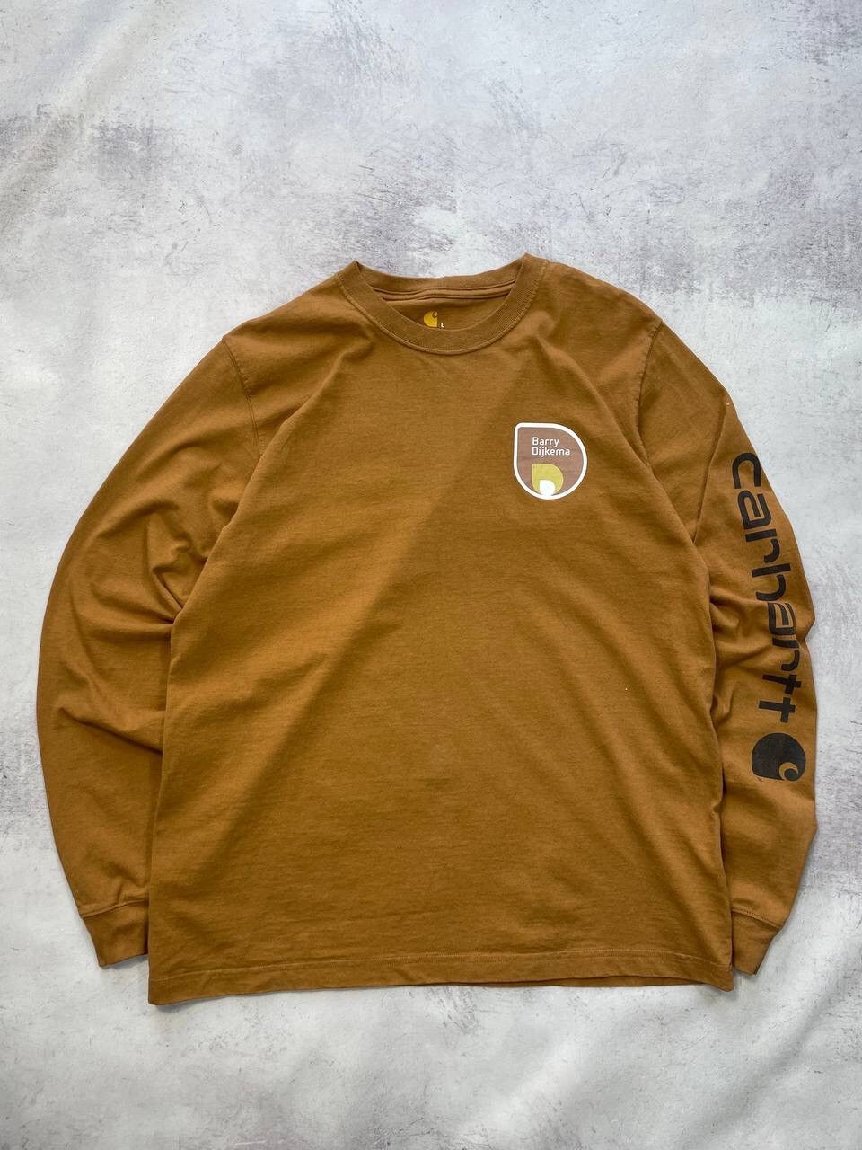 Carhartt × Vintage Vintage Carhartt Workwear Long Sleeve Tee T-shirt Y2K Size US L / EU 52-54 / 3 - 1 Thumbnail