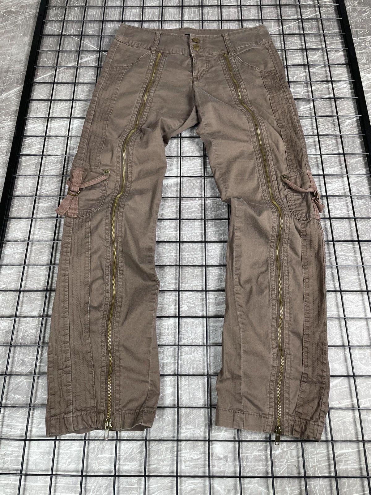 Le Grande Bleu (L.G.B.) 00s Full Zip Pant Y2K Dolce Gabbana Archive Japanese GOA Vib Size 30" / US 8 / IT 44 - 9 Thumbnail