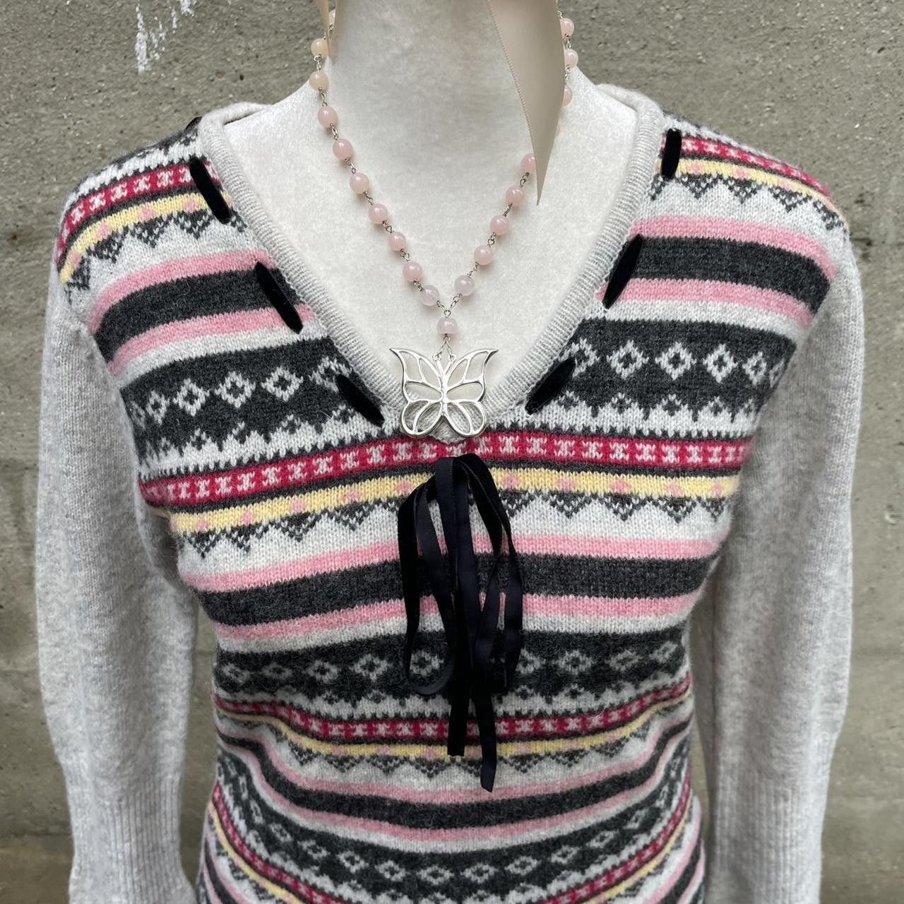 Other Printed Lambswool Sweater Size M / US 6-8 / IT 42-44 - 6 Thumbnail