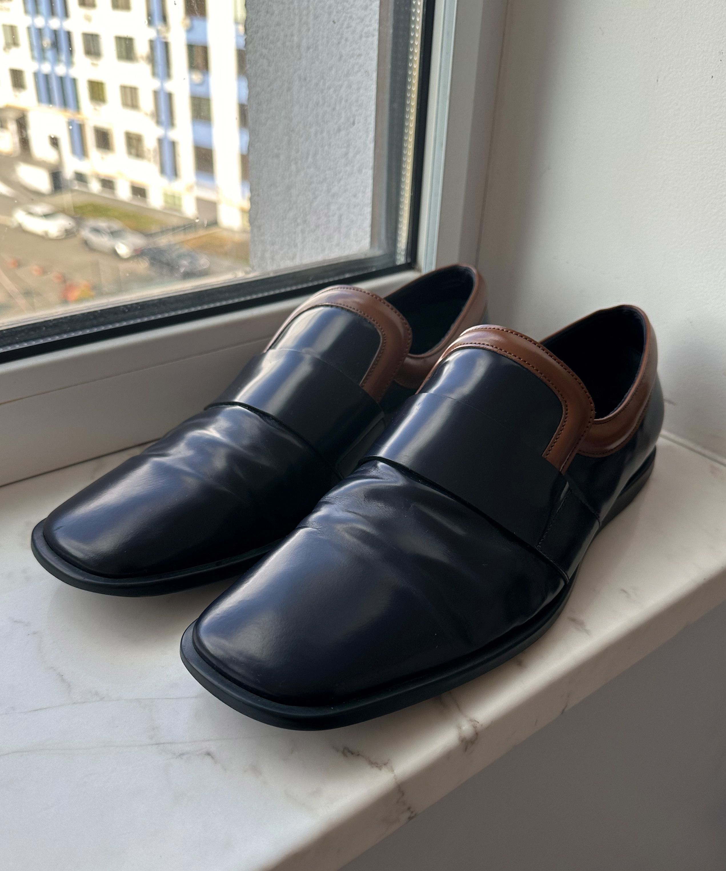 Prada Square Toe Loafers | Grailed