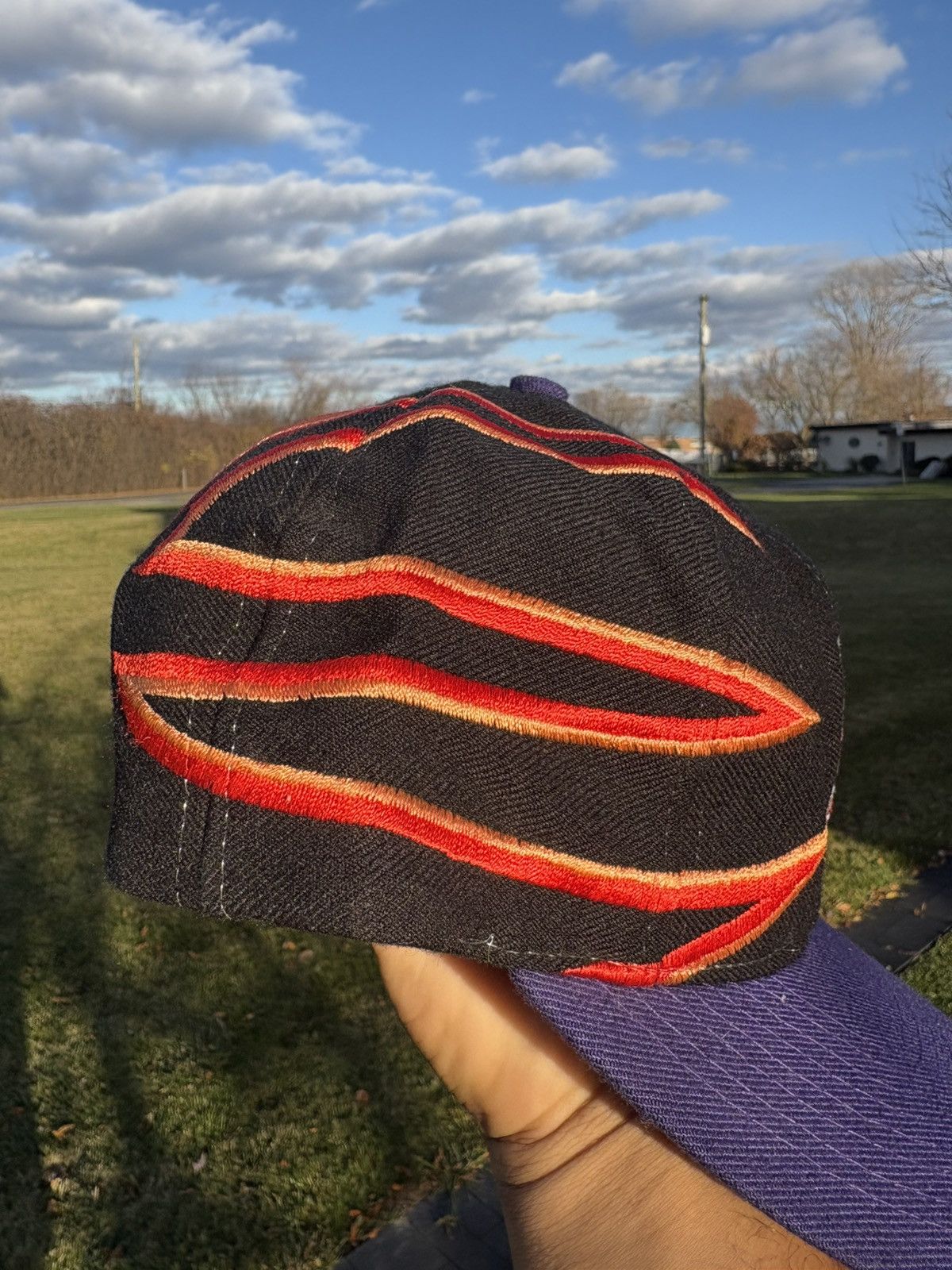 Drew Pearson Phoenix Suns NBA VTG 90s Drew Pearson Claw Snapback Hat Cap Size ONE SIZE - 5 Thumbnail