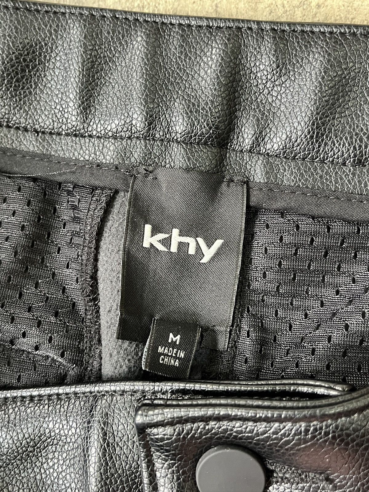 Other KHY Faux Leather Wide Leg Pants (unisex) Size US 31 - 9 Thumbnail