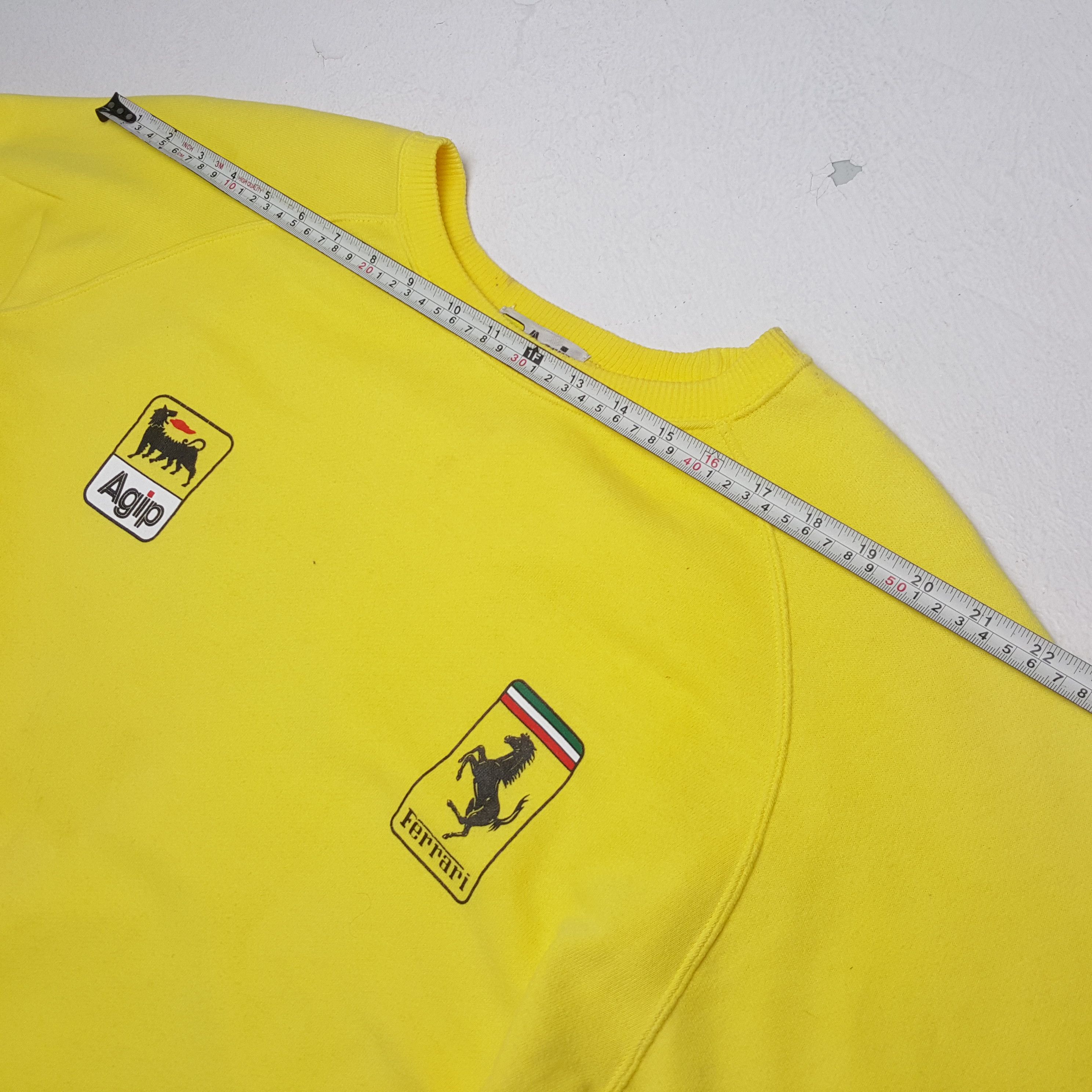 Ferrari × Vintage AGIP FERRARI Motorsports Style Sweatshirt Size US L / EU 52-54 / 3 - 5 Thumbnail