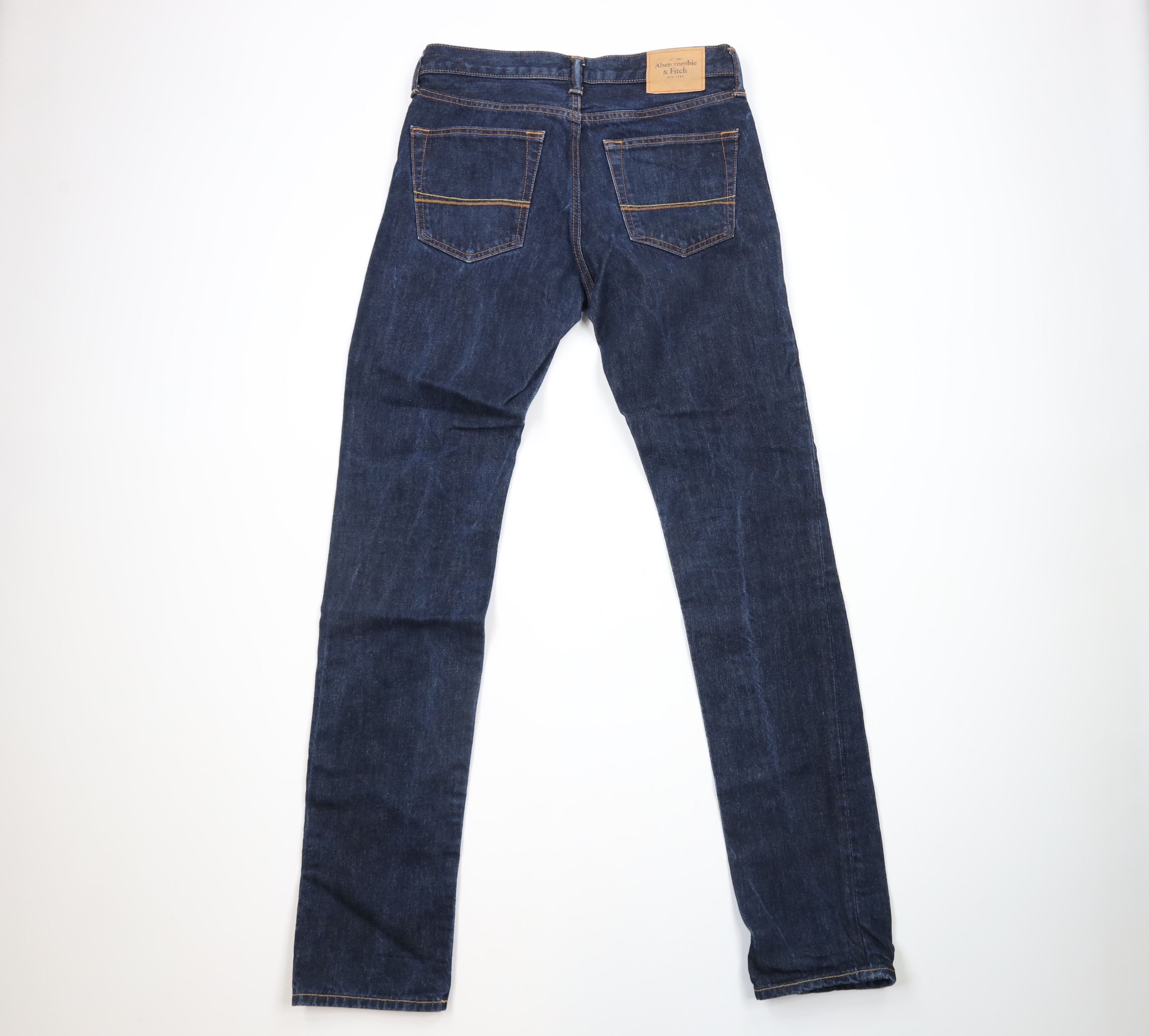 Abercrombie & Fitch × Vintage Vintage Abercrombie & Fitch Button Fly Denim Jeans Indigo Size US 31 - 7 Thumbnail