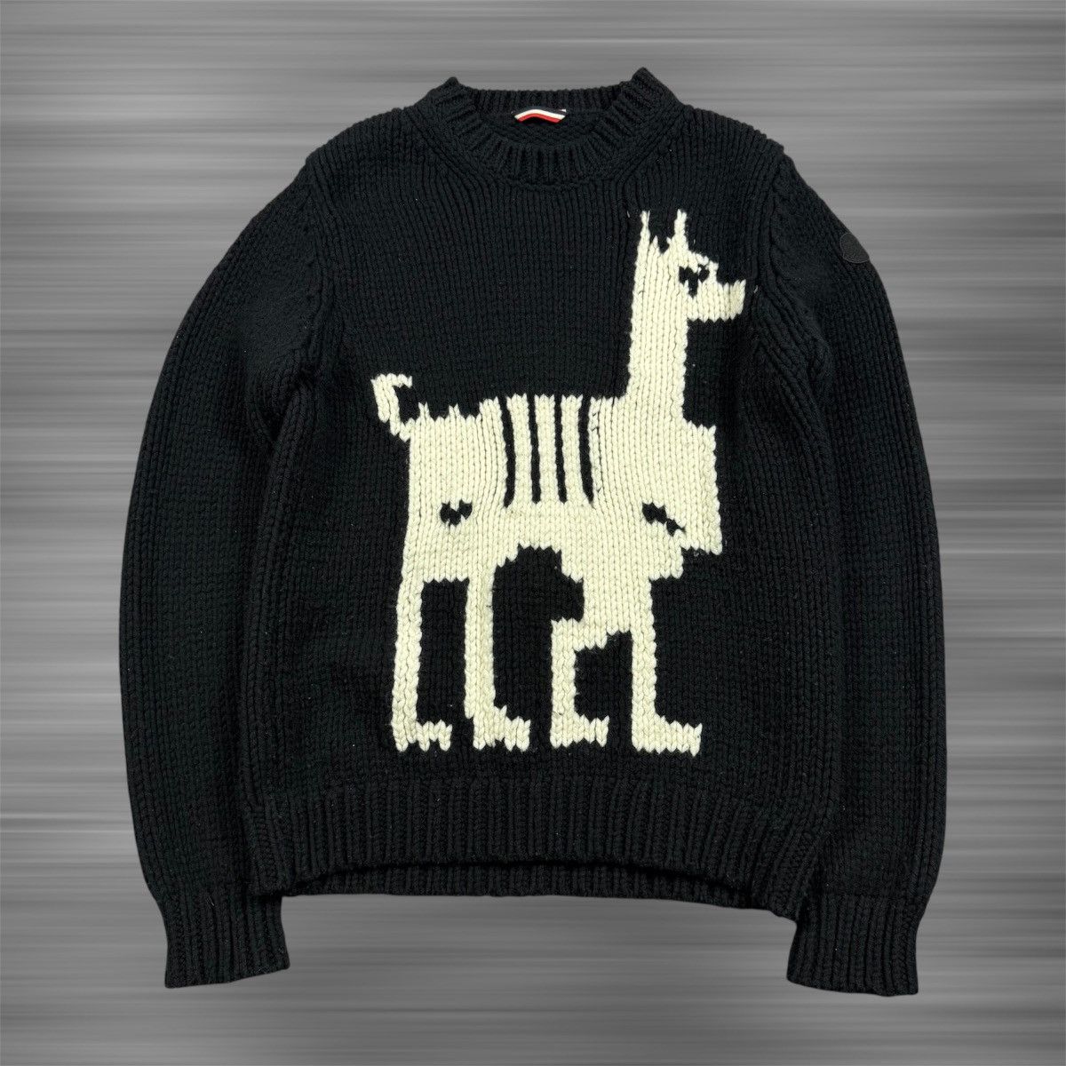 Moncler Moncler 2017 Wool Alpaca Sweater Knit Size US L / EU 52-54 / 3 - 1 Thumbnail