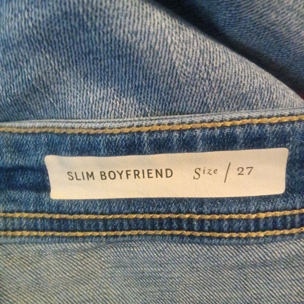 Anthropologie Anthropologie Pilcro Mid-Rise Slim Boyfriend Jeans Size 27 Size 27" / US 4 / IT 40 - 12 Thumbnail