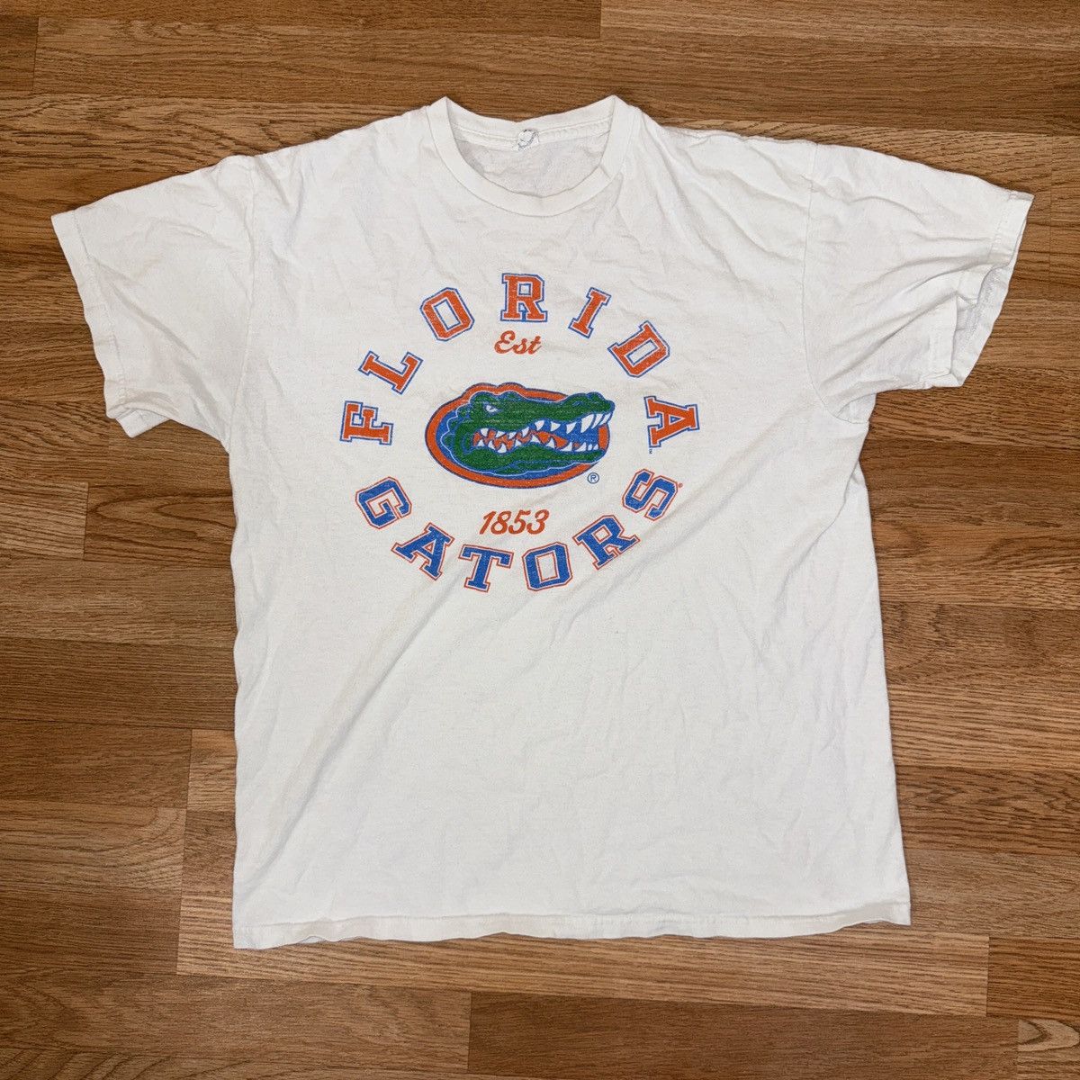 NCAA 1985 Florida Gators white and orange t-shirt Size US L / EU 52-54 / 3 - 1 Thumbnail