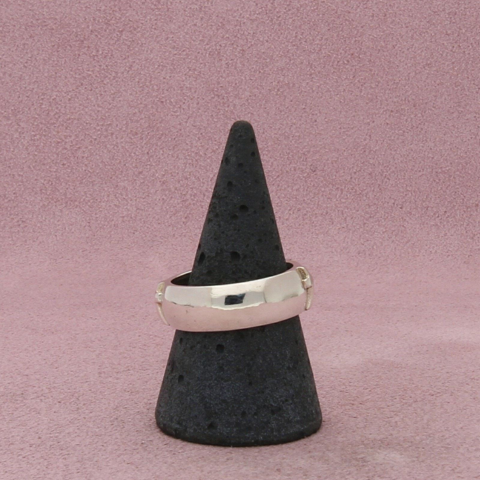 Sterling Silver sterling silver crosses band ring size 10 Size ONE SIZE - 4 Thumbnail