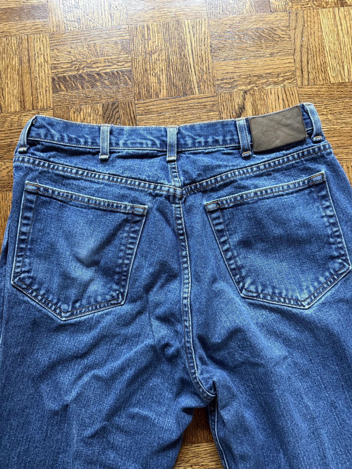 Calvin Klein Vintage 90s Calvin Klein Denim Jeans Size US 36 / EU 52 - 5 Thumbnail