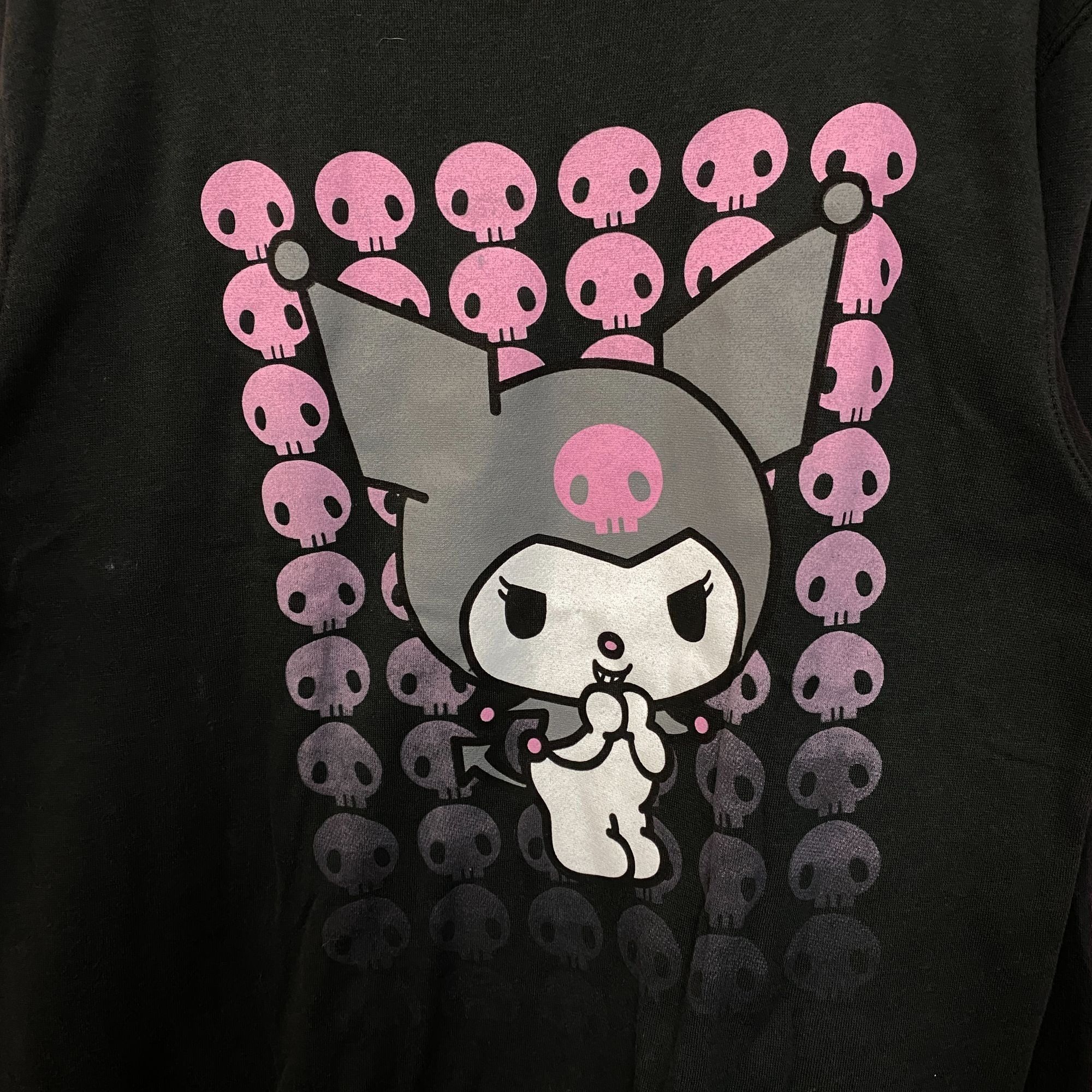 Disney Kuromi skulls Crewneck sweater size large Size L / US 10 / IT 46 - 2 Thumbnail