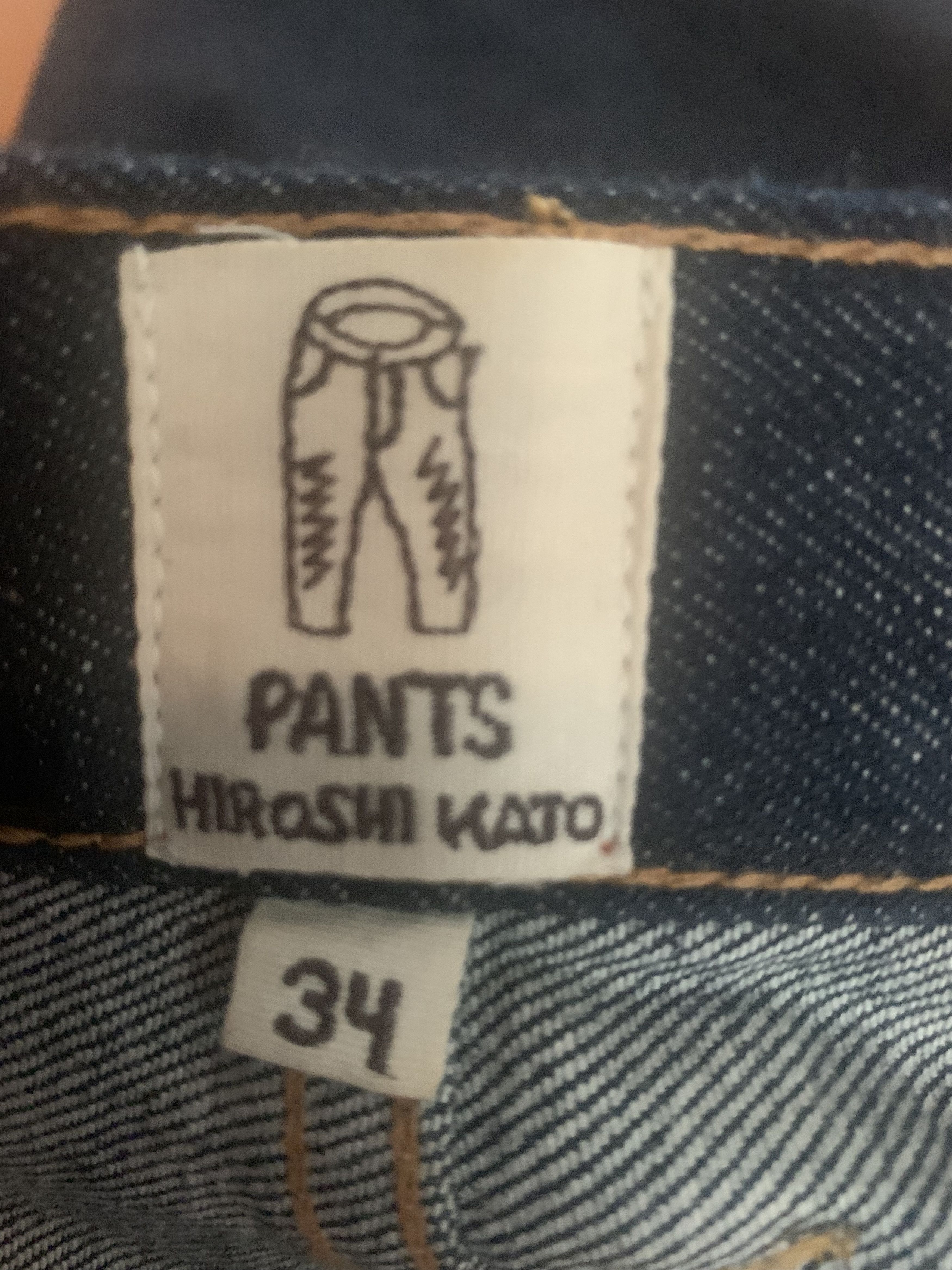 Hiroshi Kato Pen Slim 14 oz. Raw Size US 34 / EU 50 - 5 Thumbnail