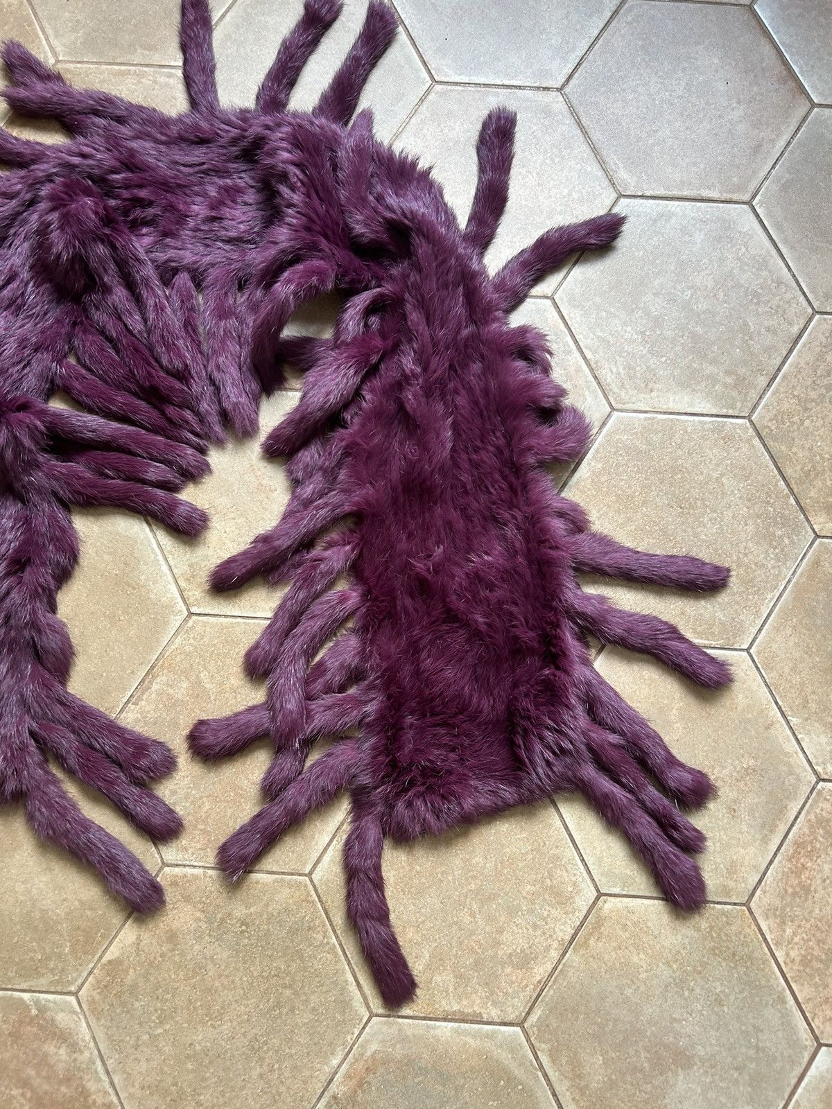 Vintage LIU XIAO QIAO Paris FUR SCARF Size ONE SIZE - 3 Thumbnail