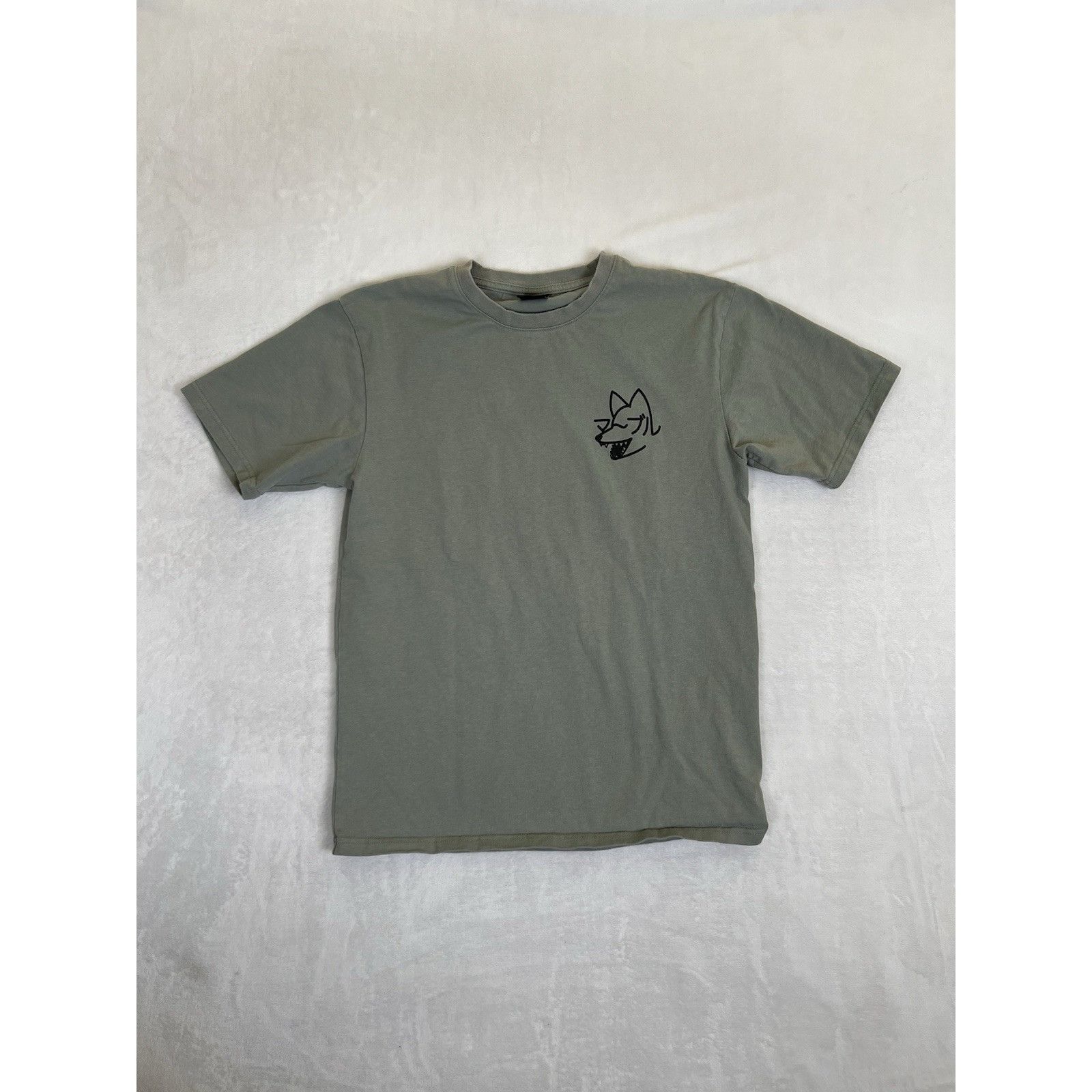 Marblesoda Marble Soda Marble Wolf Graphic T-Shirt Gray Size Men’s Smal Size US S / EU 44-46 / 1 - 2 Thumbnail