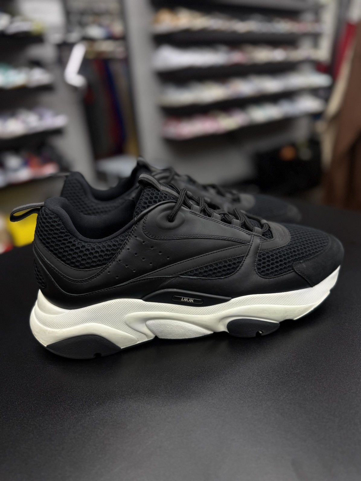 Dior Black White B22 Size 47EU/14US $1200 Discontinued