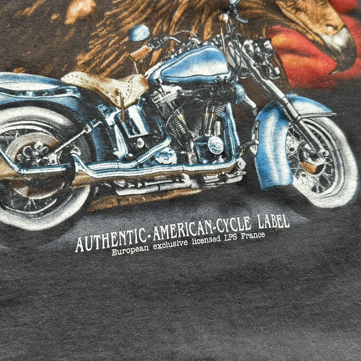 Vintage Vintage Survivors Motorcycle Eagle T-shirt Black Men’s Sz M Size US M / EU 48-50 / 2 - 7 Thumbnail