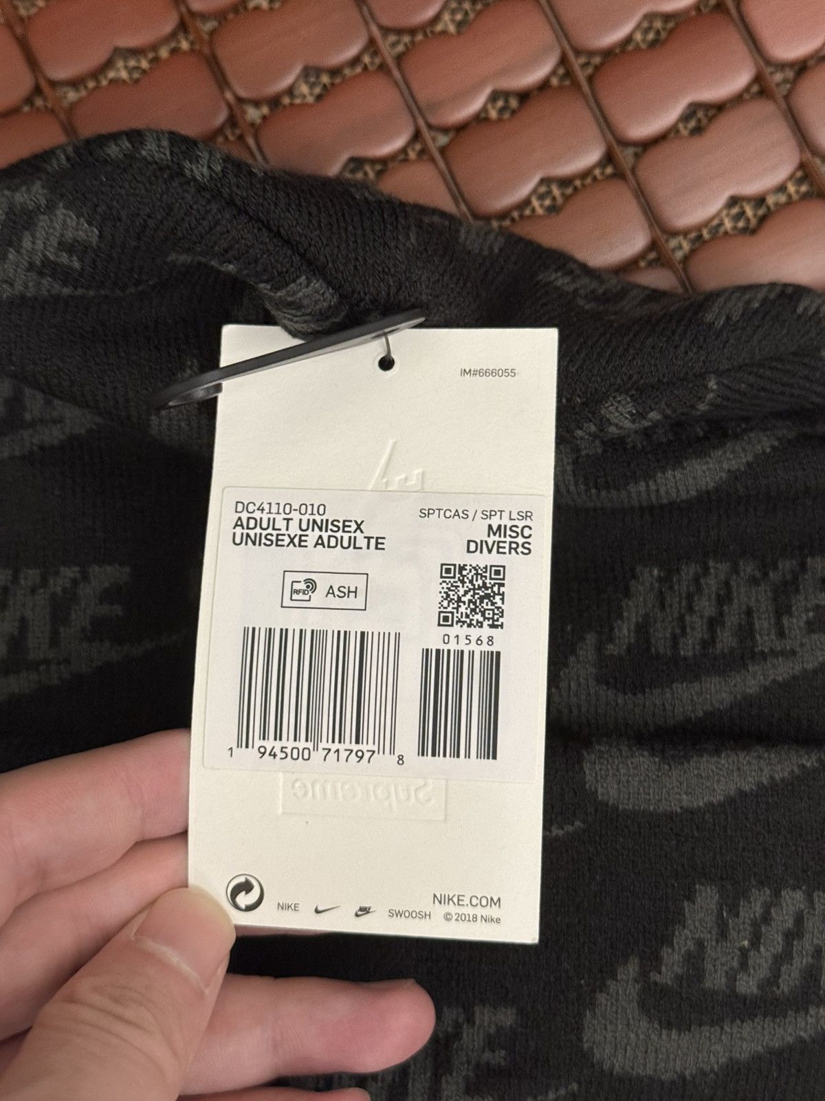 Supreme Supreme nike jacquard beanie hat Size ONE SIZE - 3 Thumbnail