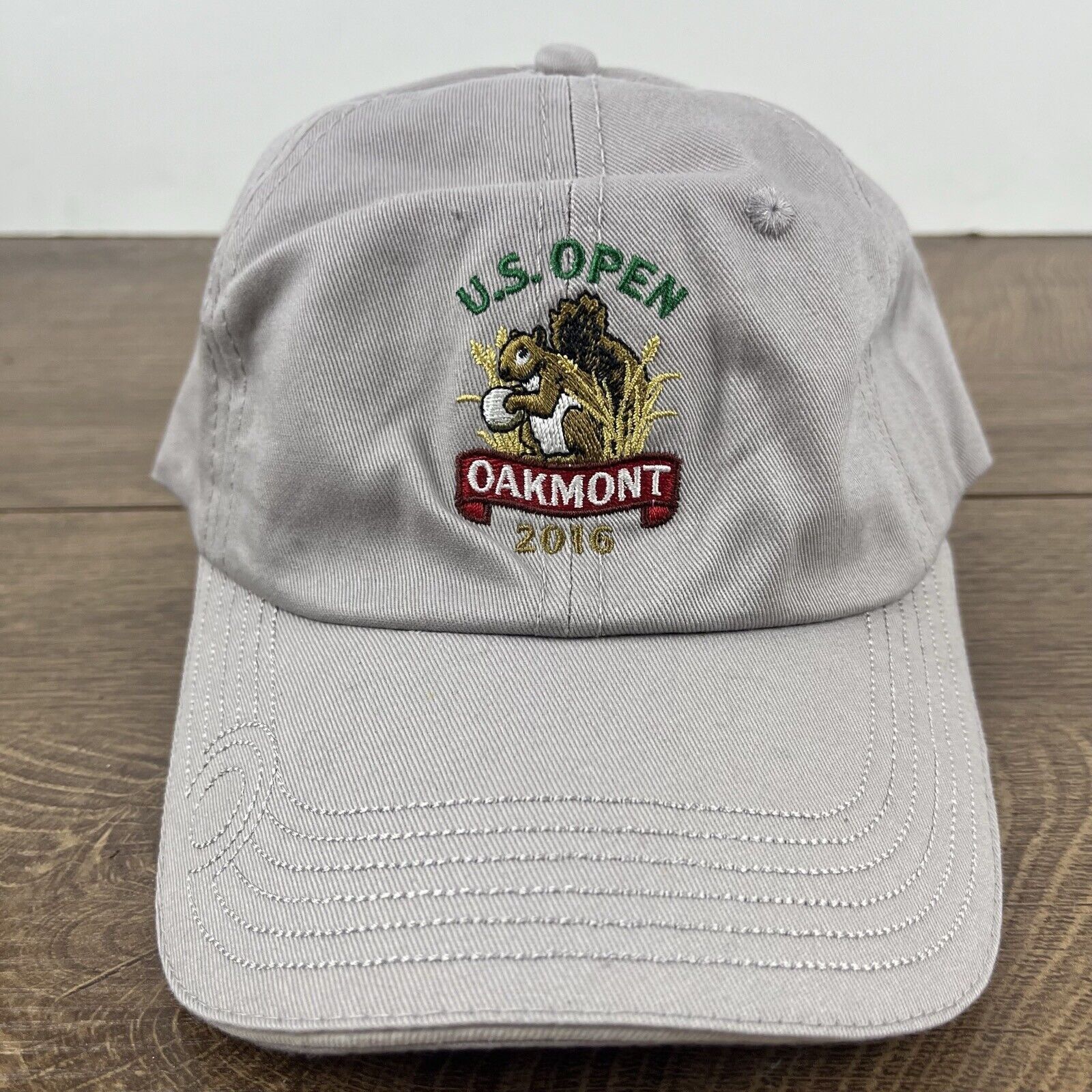 Other US Open Oakmont Hat 2016 Golf Hat Gray Hat Adjustable Hat Gr Size ONE SIZE - 5 Thumbnail