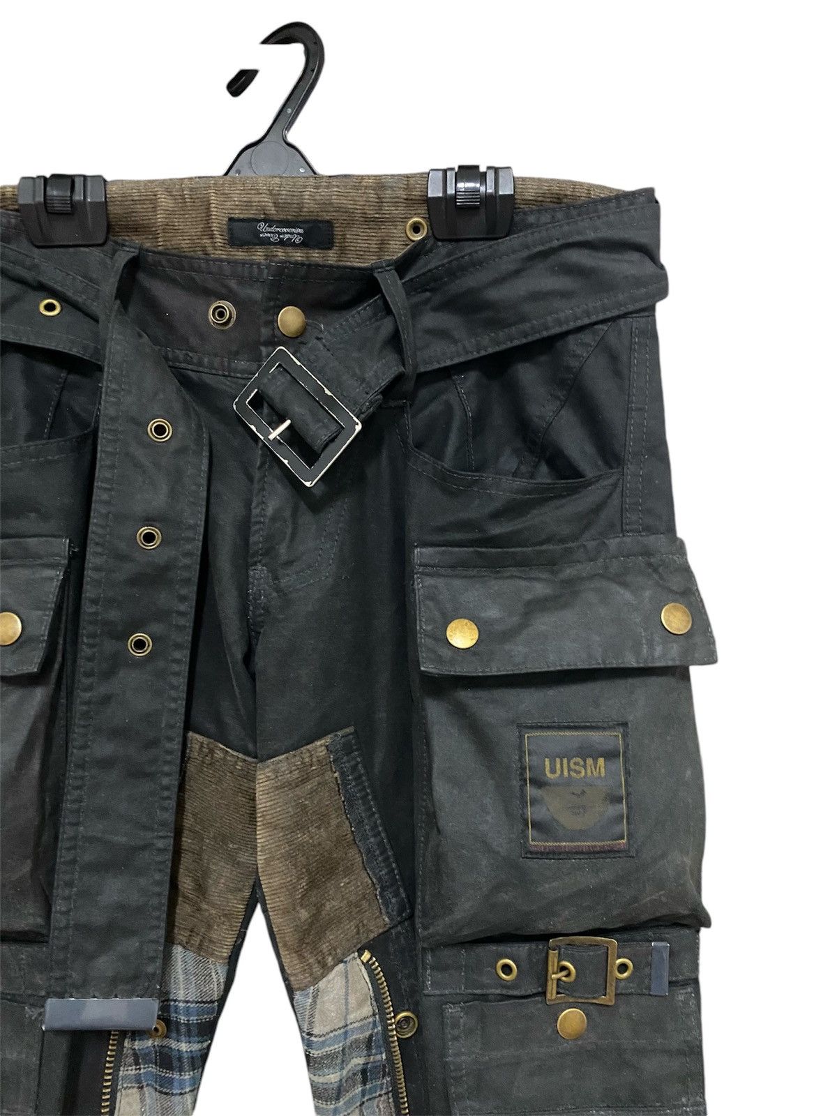 Undercover Vintage Undercover AW08 oiled waxed Cargo Bondage Pants Size US 30 / EU 46 - 3 Thumbnail
