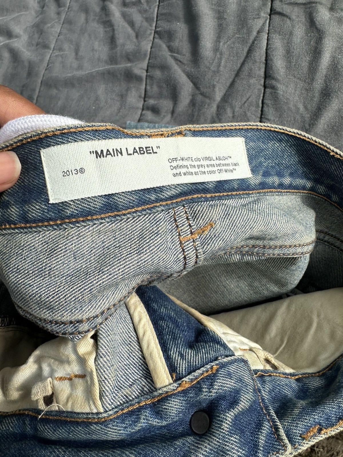 Off-White Off-White jeans Size US 31 - 11 Thumbnail