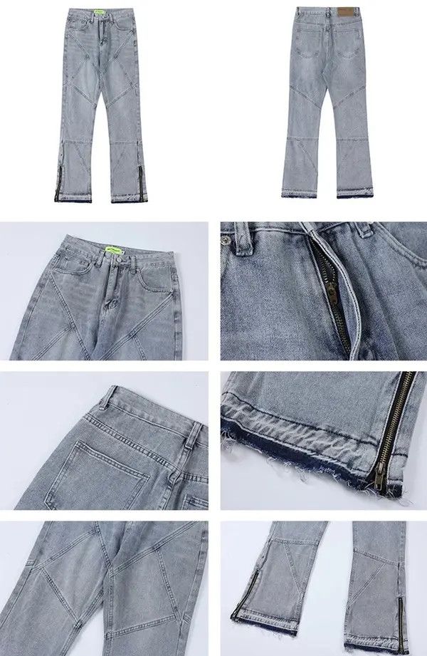 VIBE Jeans Street Fashion Y2k Trousers Baggy Hip Hop Punk Pants Size US 30 / EU 46 - 7 Thumbnail
