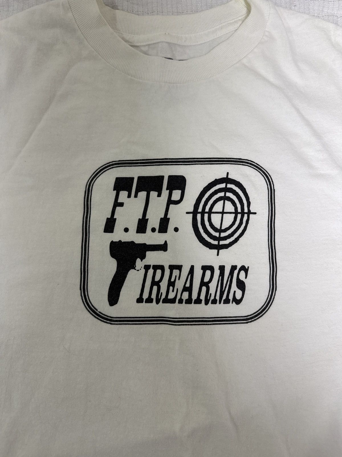 Fuck The Population FTP FIREARMS TEE WHITE Size US M / EU 48-50 / 2 - 2 Thumbnail
