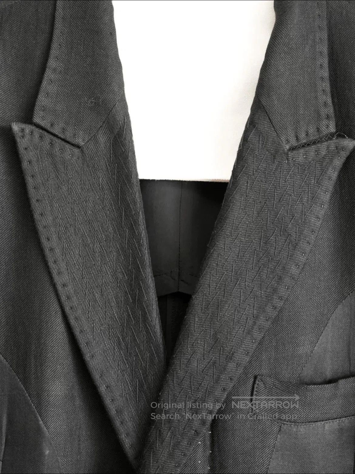 Yohji Yamamoto Sz 4 Yohji Yamamoto Pour Homme 09SS Stitches Jacket. Size US XL / EU 56 / 4 - 6 Thumbnail