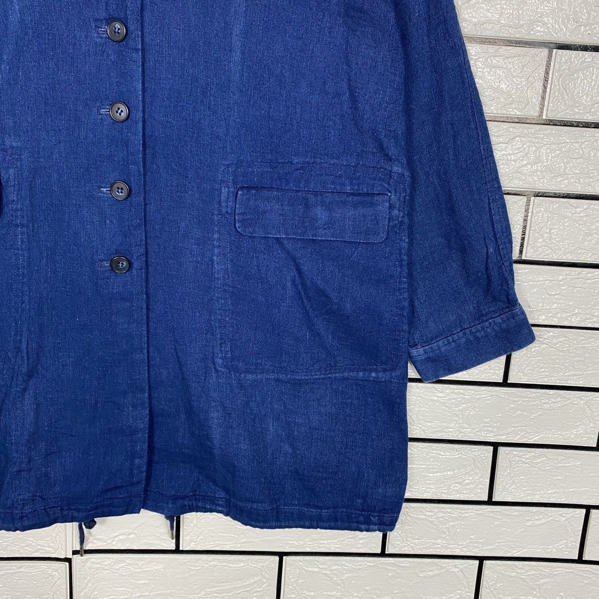 Kapital 📌Vintage Indigo Jacket Sissoko Design Blue Blue Onigiri Size US L / EU 52-54 / 3 - 6 Thumbnail