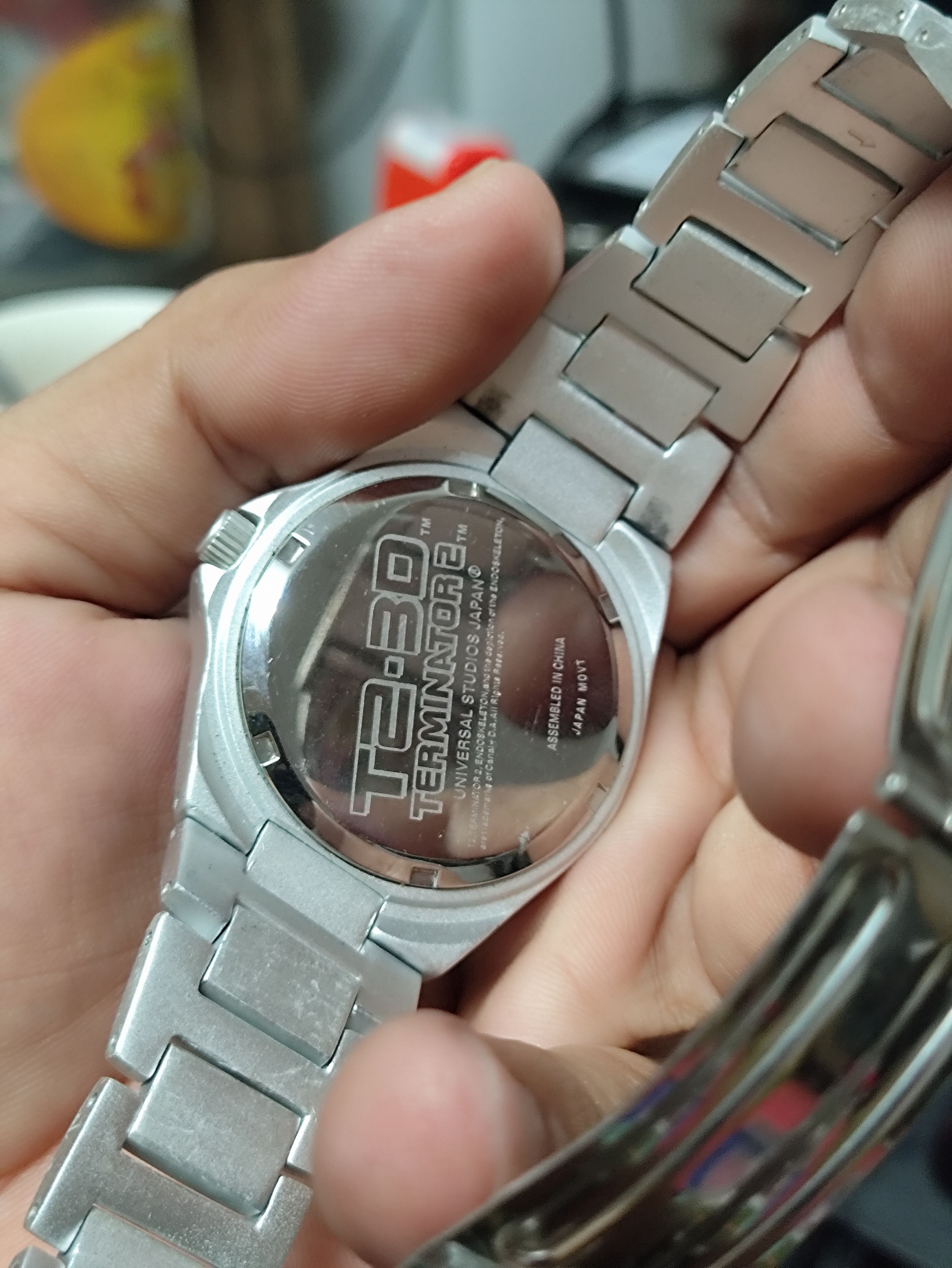 Japanese Brand TERMINATOR BY UNIVERSAL STUDIOS JAPAN (T2-3D) VINTAGE WATCH Size ONE SIZE - 12 Thumbnail