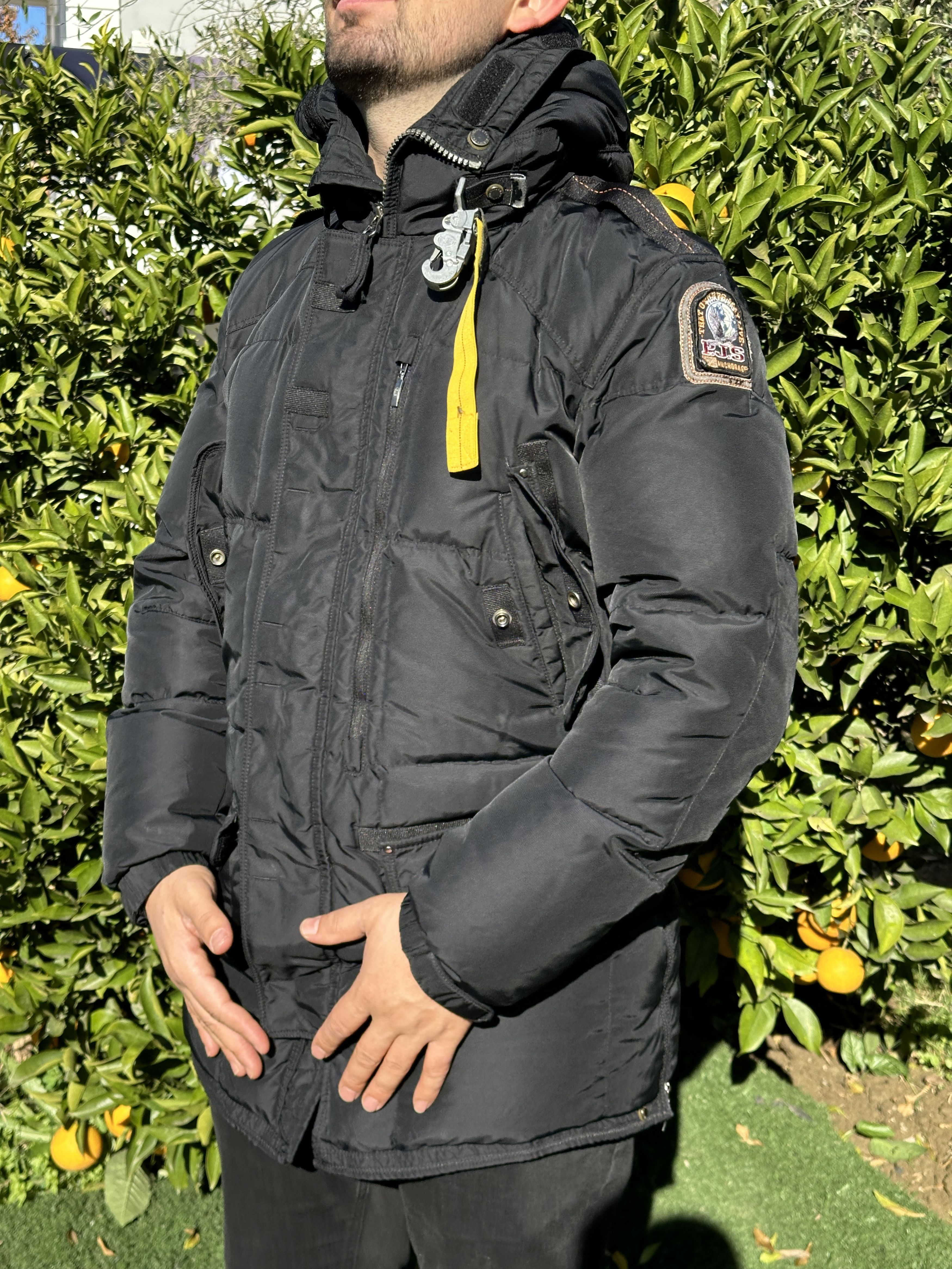 短丈PARAJUMPERS MASTERPIECE SERIES L Parajumpers Masterpiece Series Gobi Bumper Puffer Size L