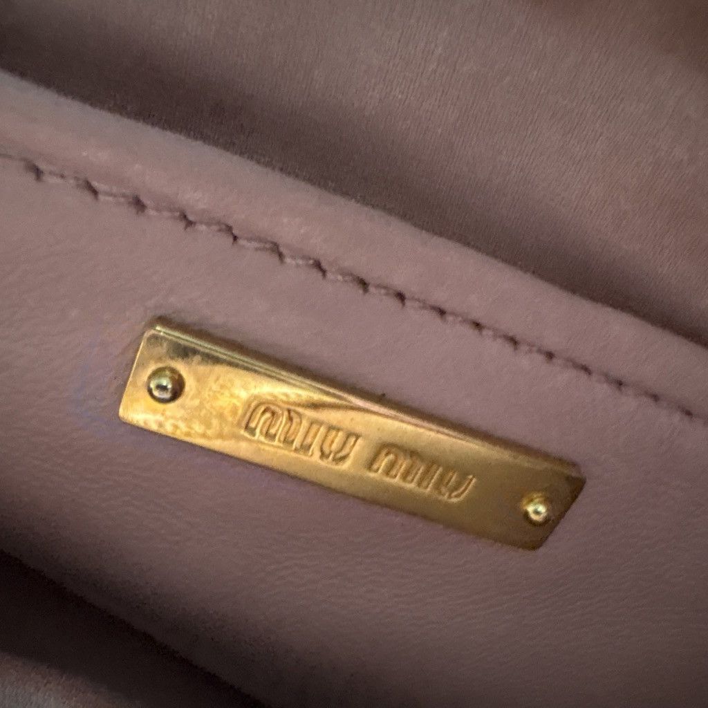 Miu Miu miu miu napa leather matelassé camera bag Size ONE SIZE - 2 Thumbnail