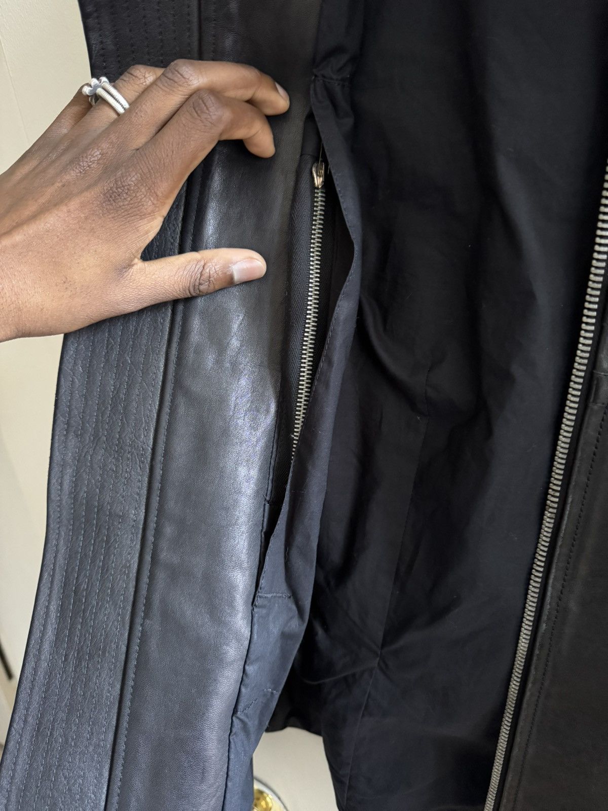 Rick Owens Rick Owen F/W 2012 Mountain Leather Size US M / EU 48-50 / 2 - 3 Thumbnail