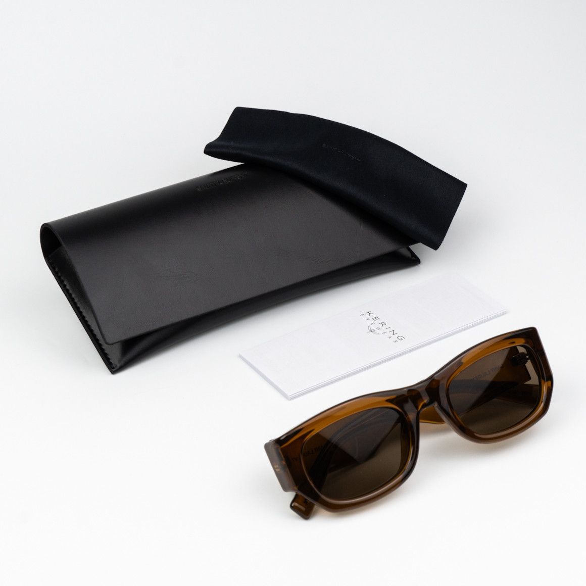 Yves Saint Laurent NEW Saint Laurent SL713 003 Rectangle Unisex Sunglasses Size ONE SIZE - 9 Thumbnail