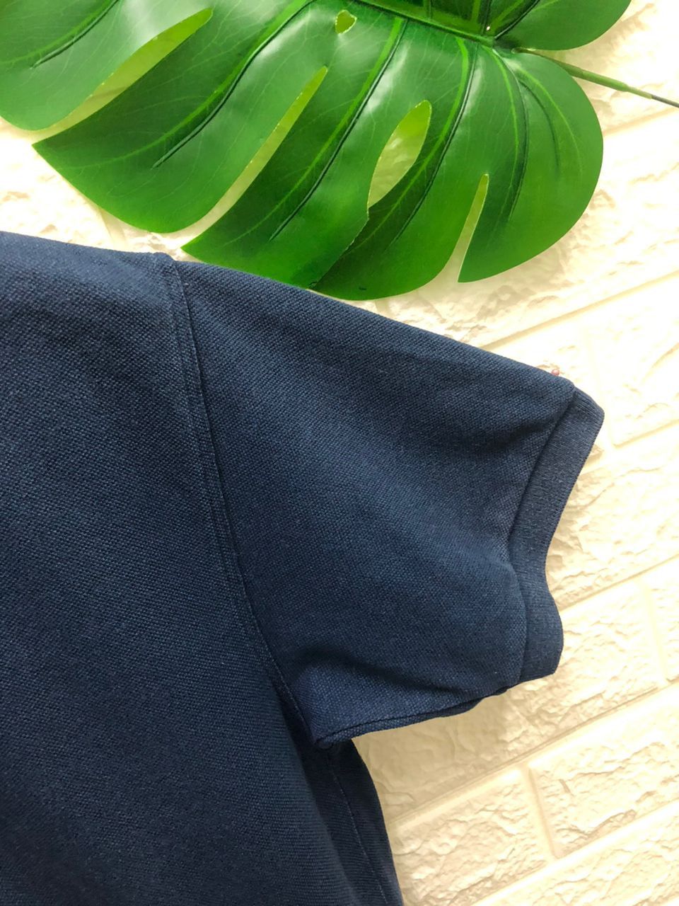 Vintage vintage Basic Of America polo dark blue Size US M / EU 48-50 / 2 - 8 Thumbnail
