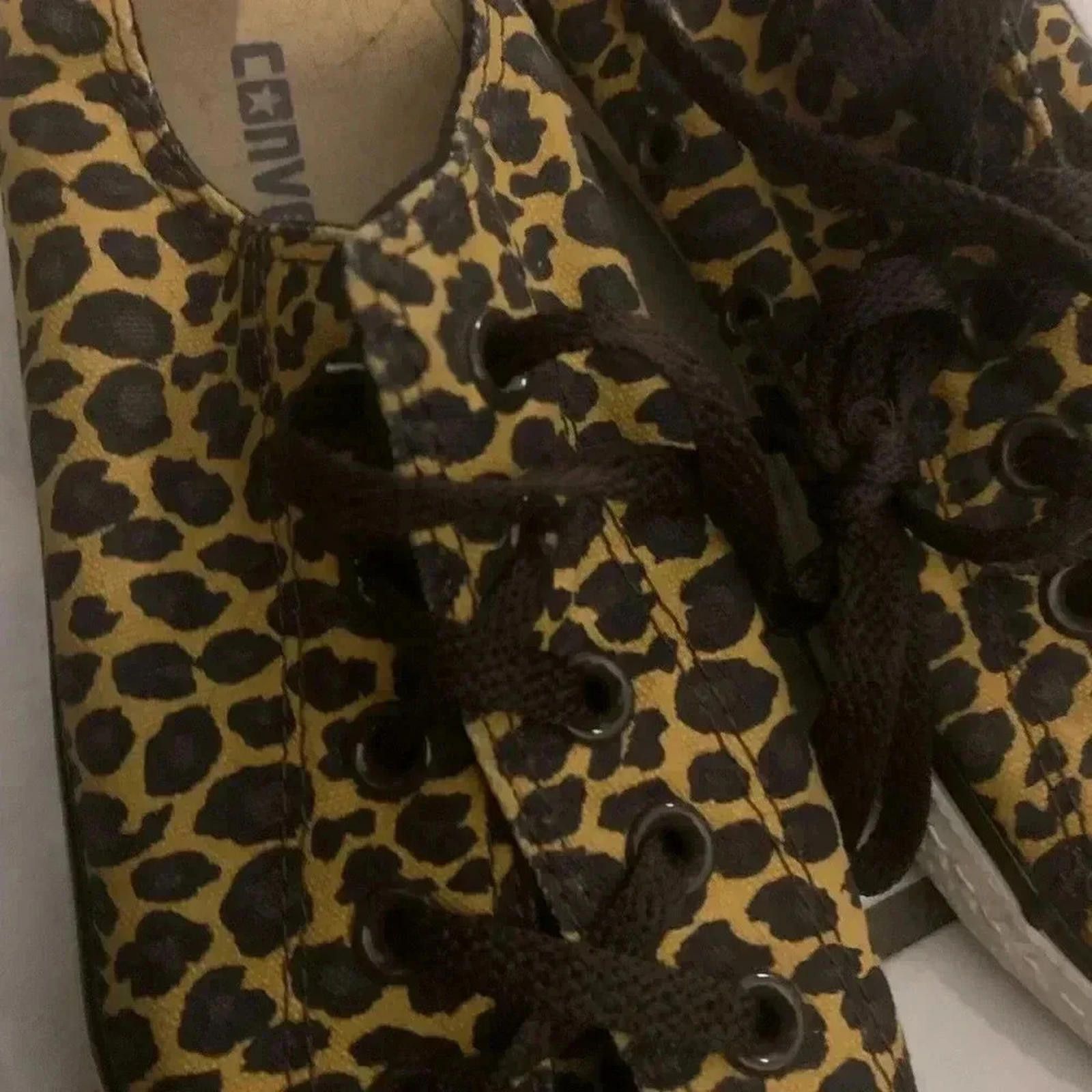 Converse Leopard print converse sneakers Size US 7 / IT 37 - 2 Thumbnail