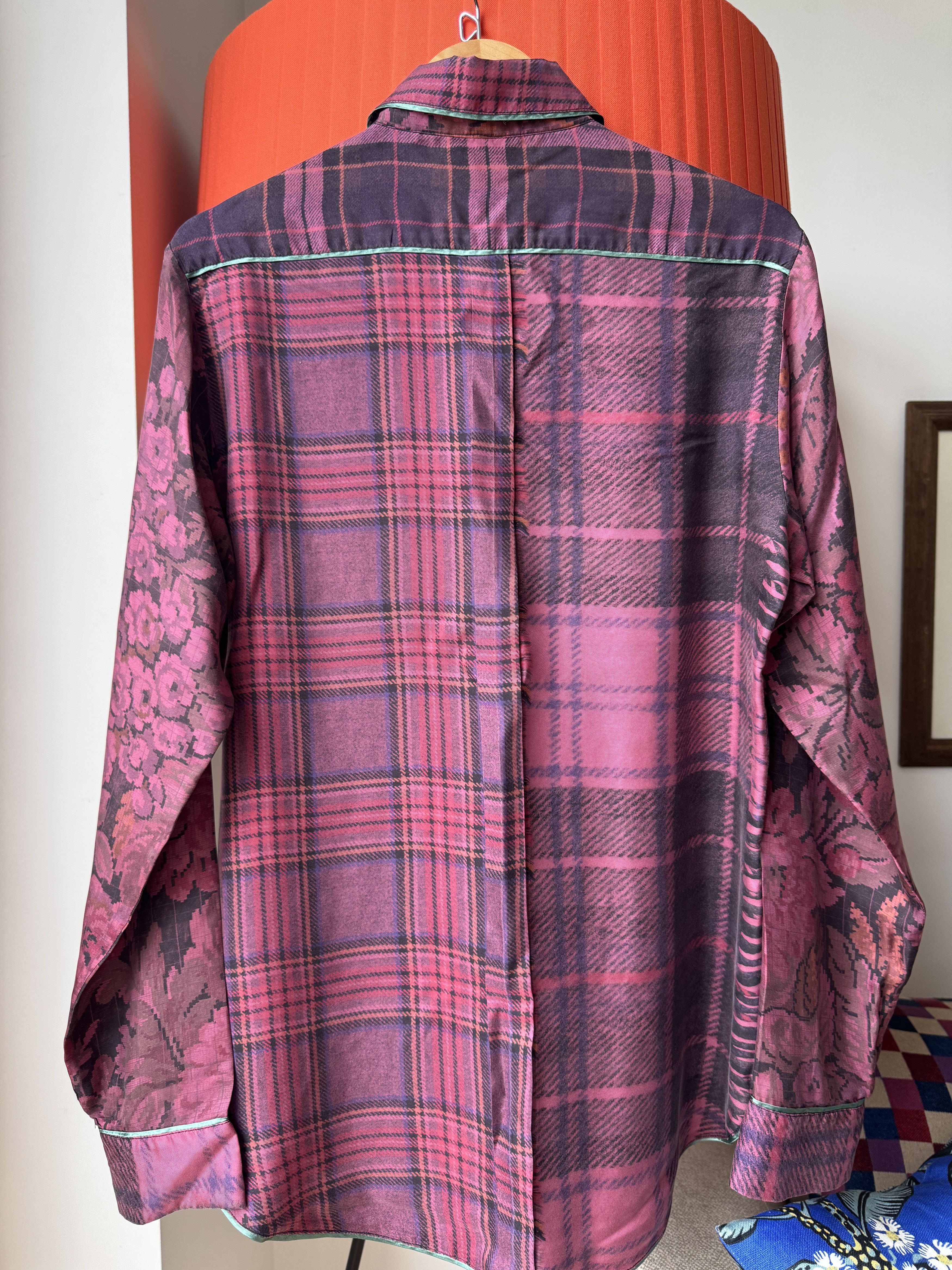 Pierre-Louis Mascia Long-sleeve Silk Shirt Size US M / EU 48-50 / 2 - 4 Thumbnail