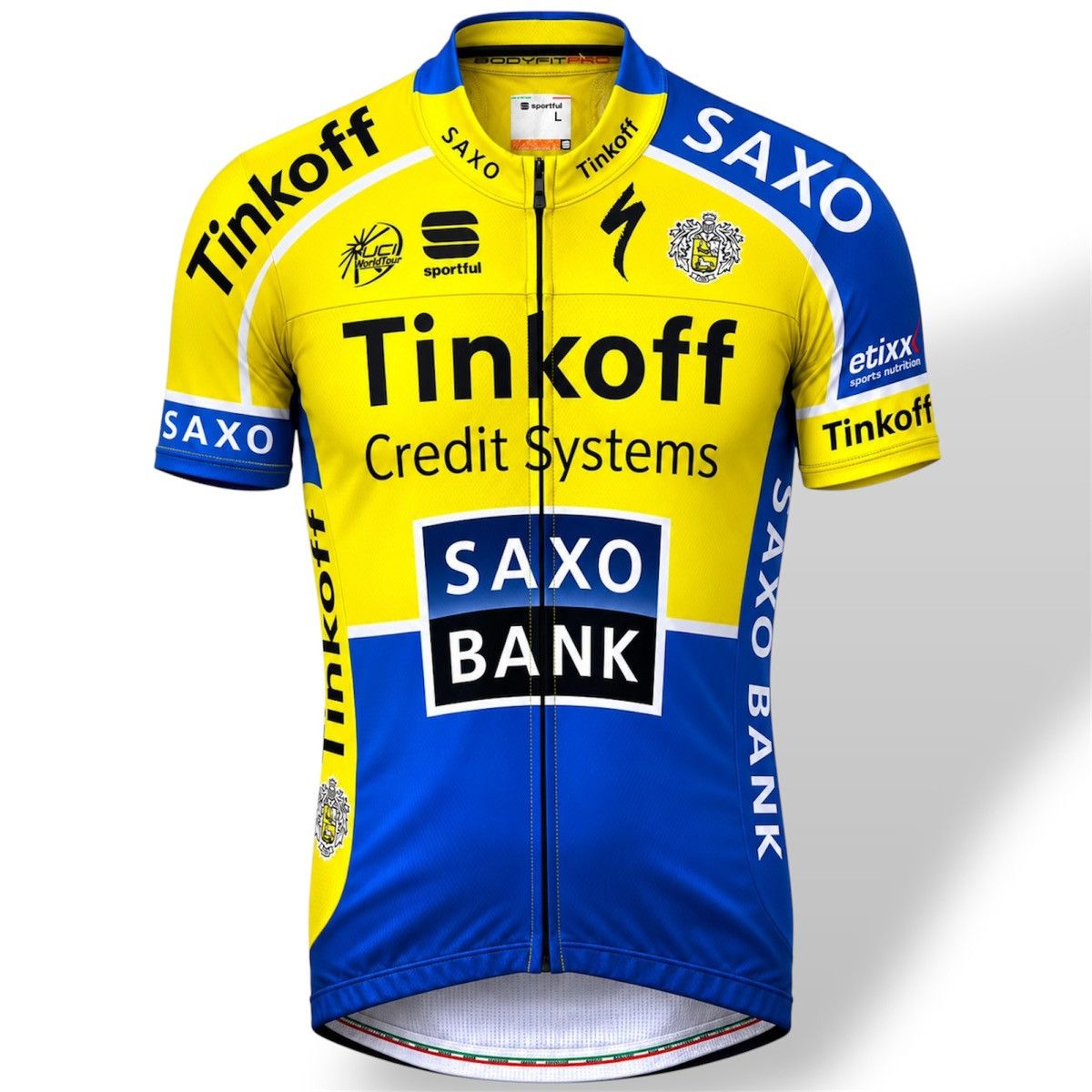 Other TINKOFF SAXO BANK TEAM UCI WORLD TOUR CYCLING JERSEY Size US L / EU 52-54 / 3 - 1 Thumbnail