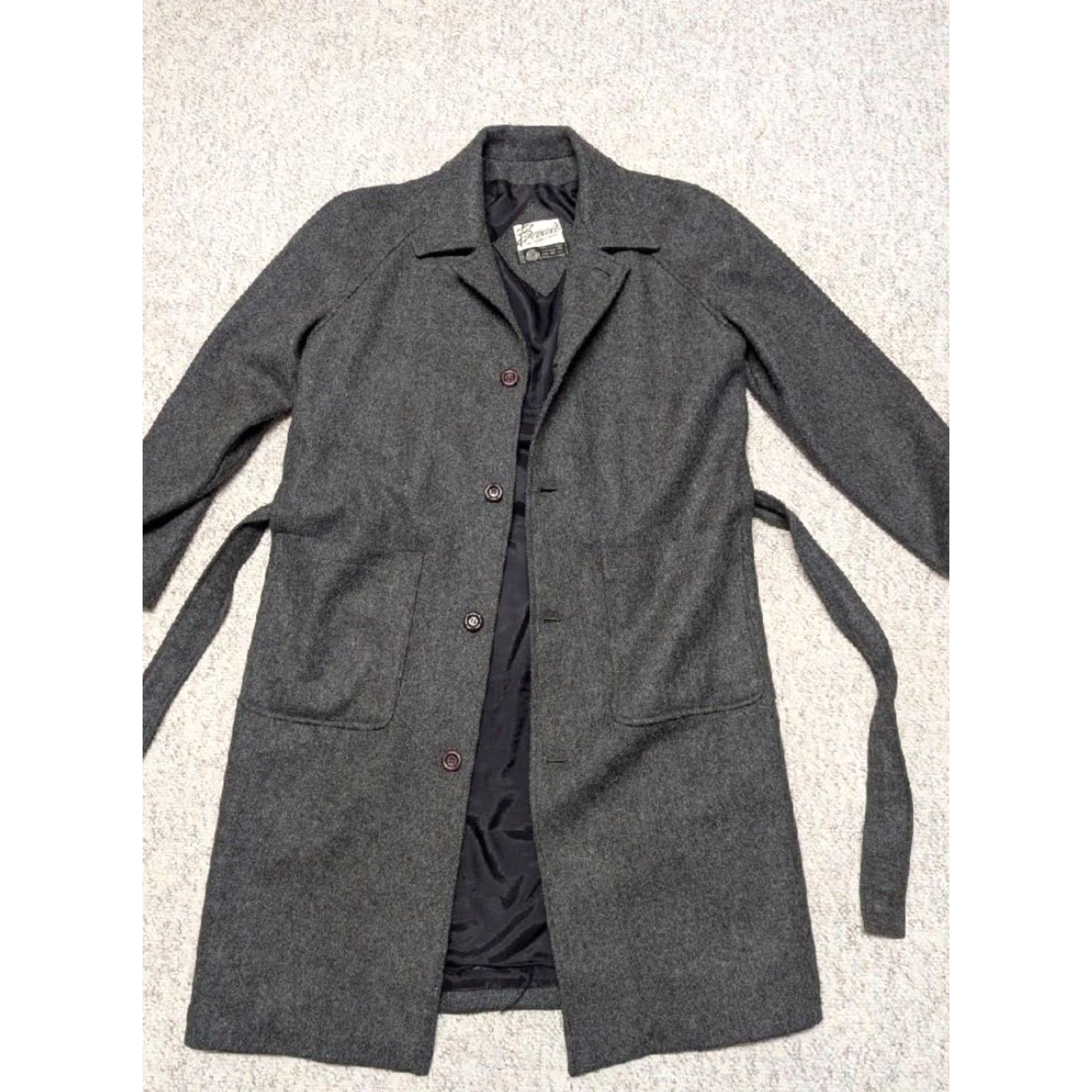Vintage VINTAGE belted coat Nike? Size US M / EU 48-50 / 2 - 3 Thumbnail