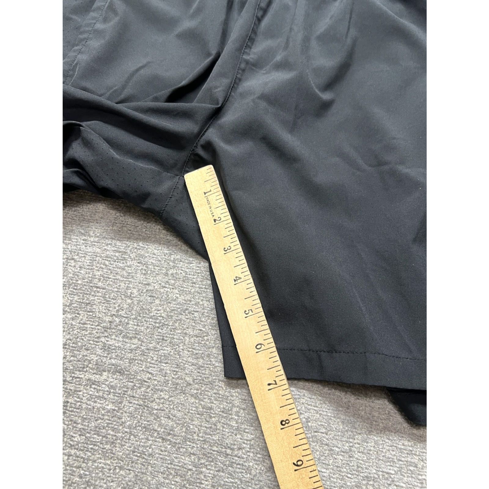 Vintage Skora Qwick-Dry Shorts Mens Small Black Drawstring Athletic Quick Dry Breathable Lightweight Size US 29 - 5 Thumbnail