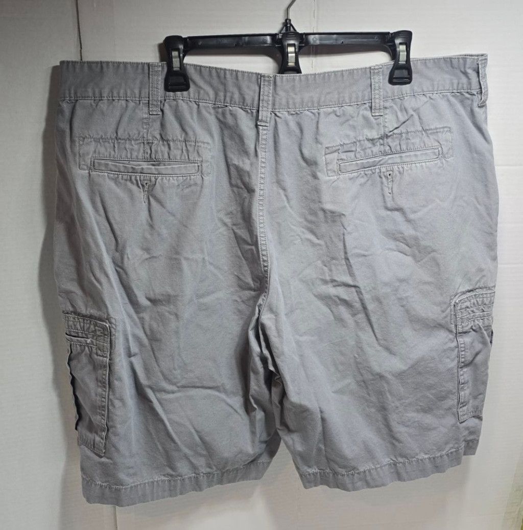 Savane Men's SAVANE Gray Cargo Shorts Waist 42 Size US 42 / EU 58 - 5 Thumbnail