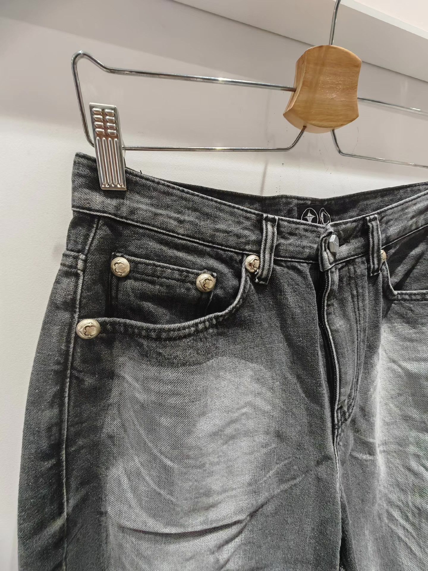 Thug Club THUG CLUB FW23 Armor Laser Pattern Jeans Q15 Size US 32 / EU 48 - 4 Thumbnail