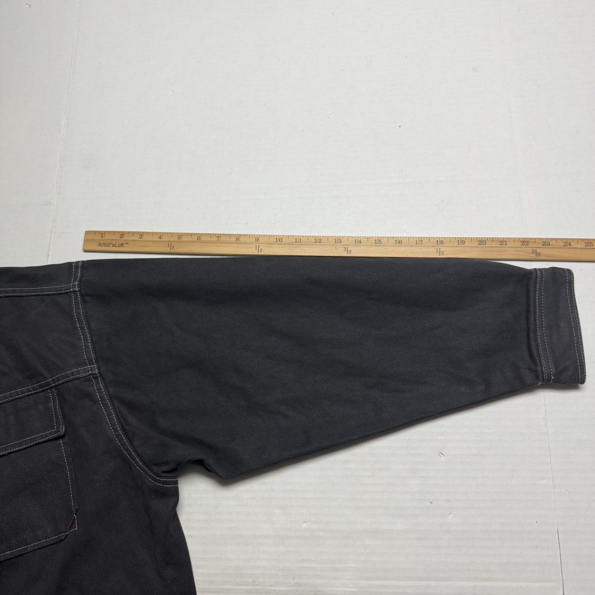 Fubu Vintage FUBU Denim Trucker Jean Jacket in Black Size: XL Size US XL / EU 56 / 4 - 11 Thumbnail