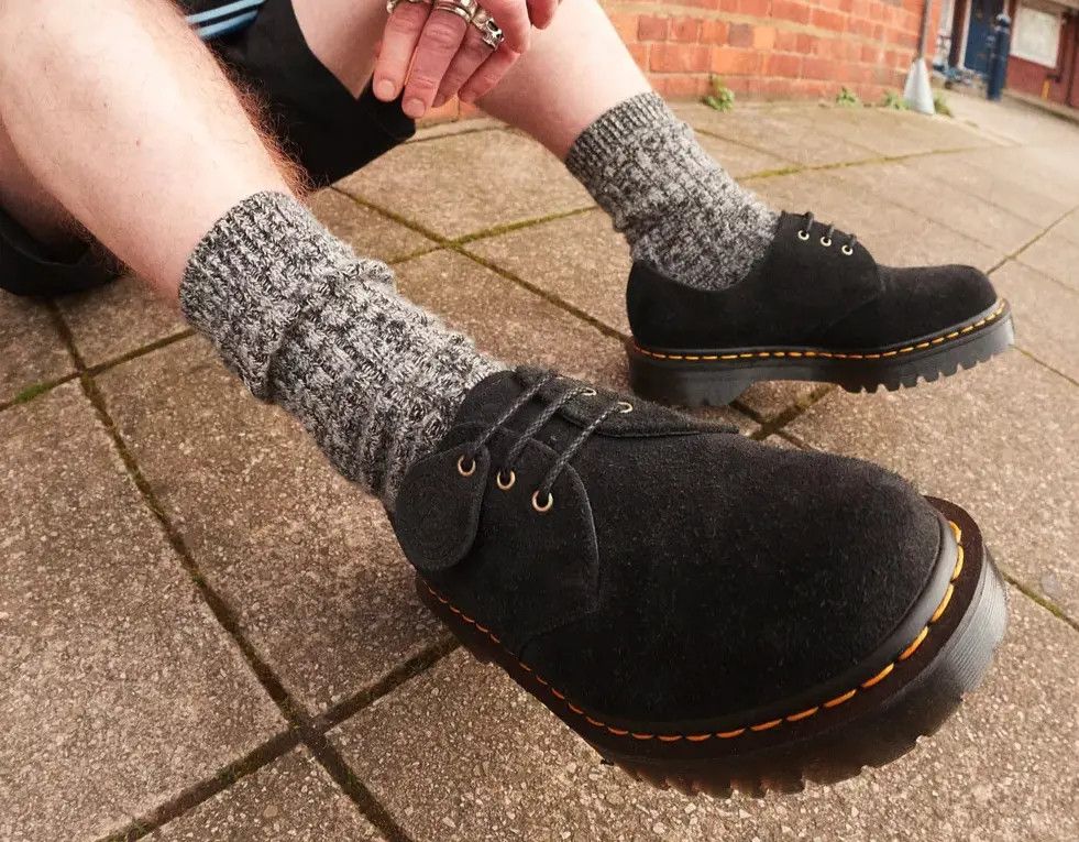 Dr. Martens Dr. Martens 1461 BEX Suede Men's Oxford Size US 5 / EU 37 - 2 Thumbnail