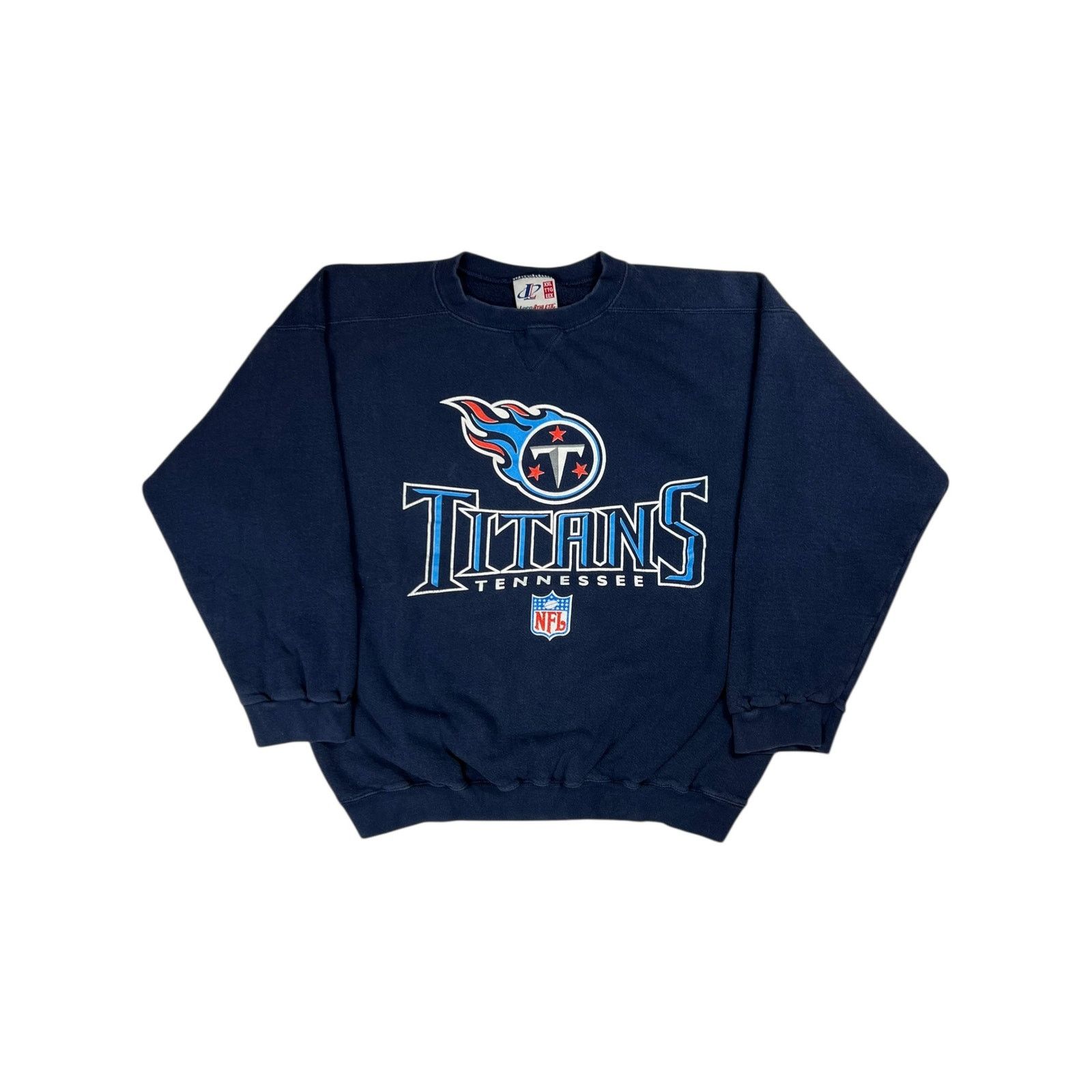 Logo Athletic × NFL × Vintage Vintage 90s Logo Athletic Tennessee Titans Crewneck (XXL) Size US XXL / EU 58 / 5 - 1 Thumbnail