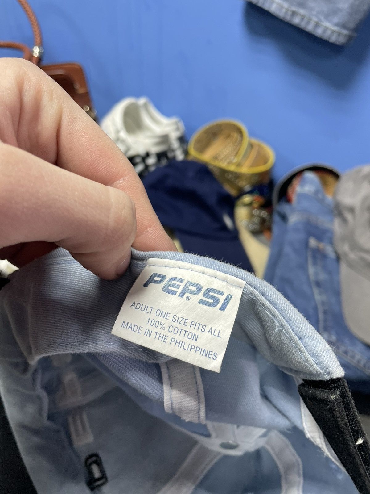 Vintage Vintage Cap Pepsi 90’ One Size Size ONE SIZE - 4 Thumbnail