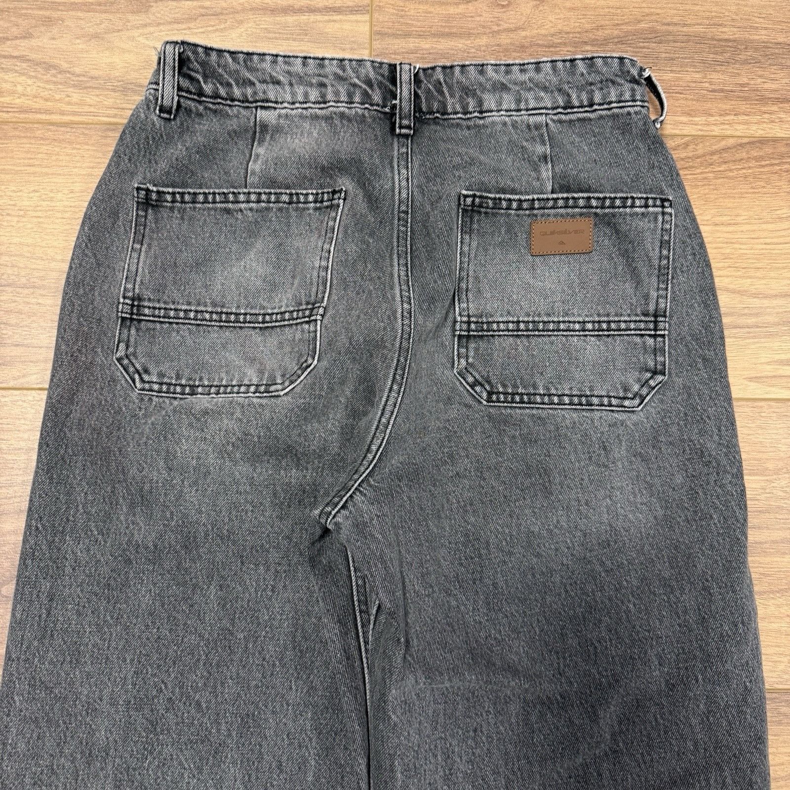 Quiksilver Quiksilver Baggy Jeans Mens 29 Gray Surf Skate Size US 29 - 3 Thumbnail