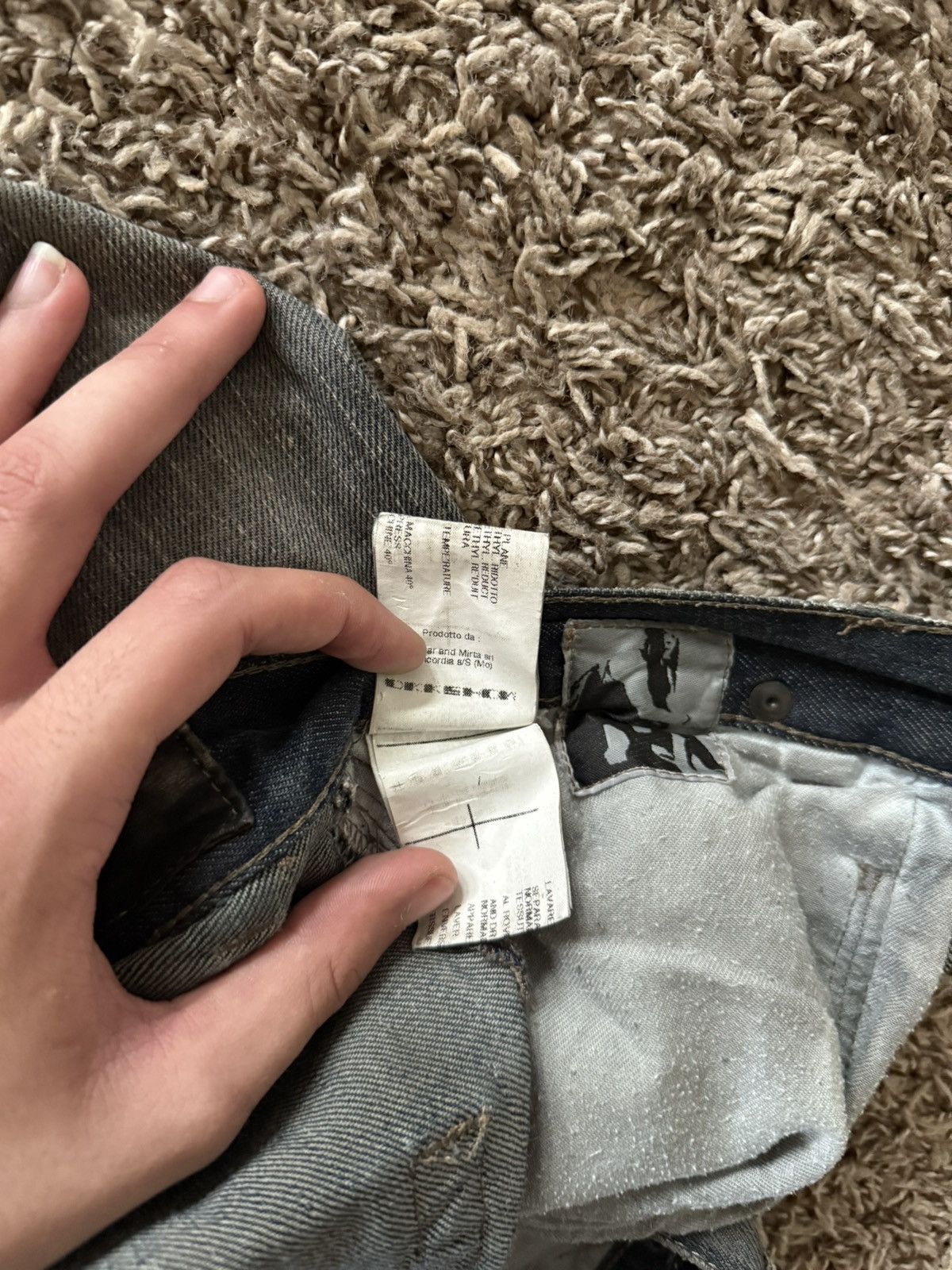 Rick Owens Drkshdw Rick owens dna dust denim Size US 30 / EU 46 - 10 Thumbnail
