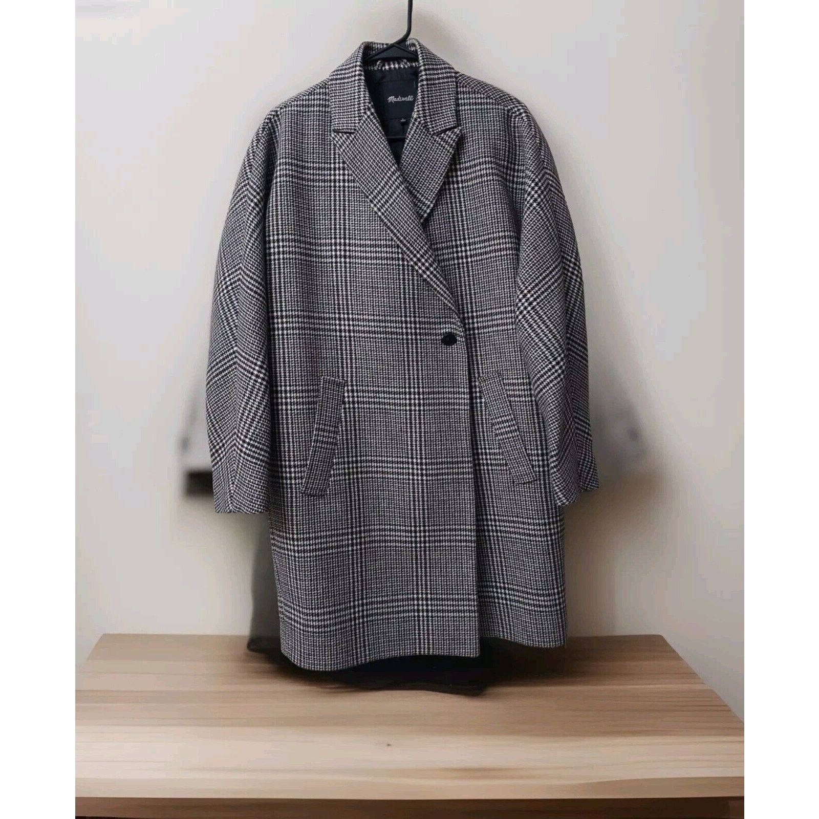 Madewell Madewell Oversized Houndstooth Coat Womens $328 Size S / US 4 / IT 40 - 5 Thumbnail