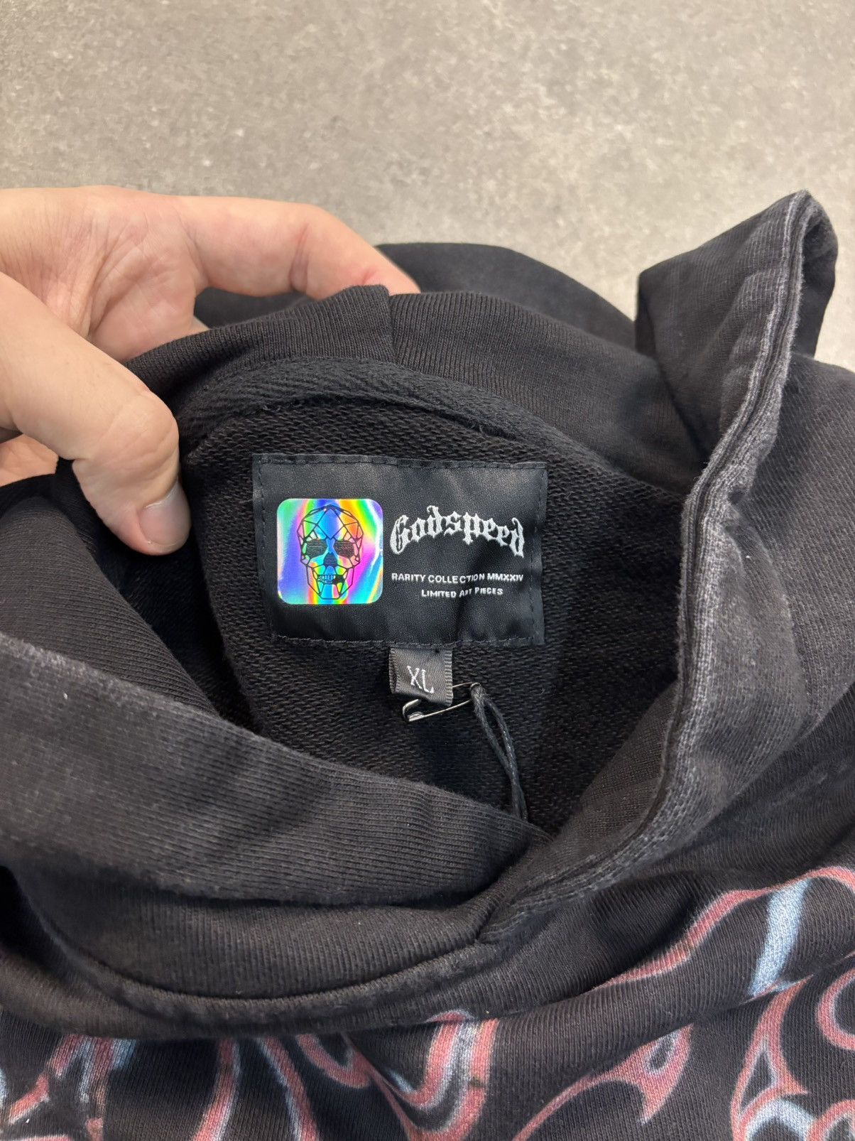 Godspeed Godspeed Pitstop Hoodie, Washed Black Size US XL / EU 56 / 4 - 22 Thumbnail