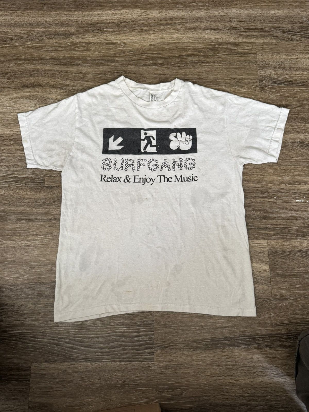 Other Surf Gang 'ultra exclusive' White Tee Size US M / EU 48-50 / 2 - 1 Thumbnail