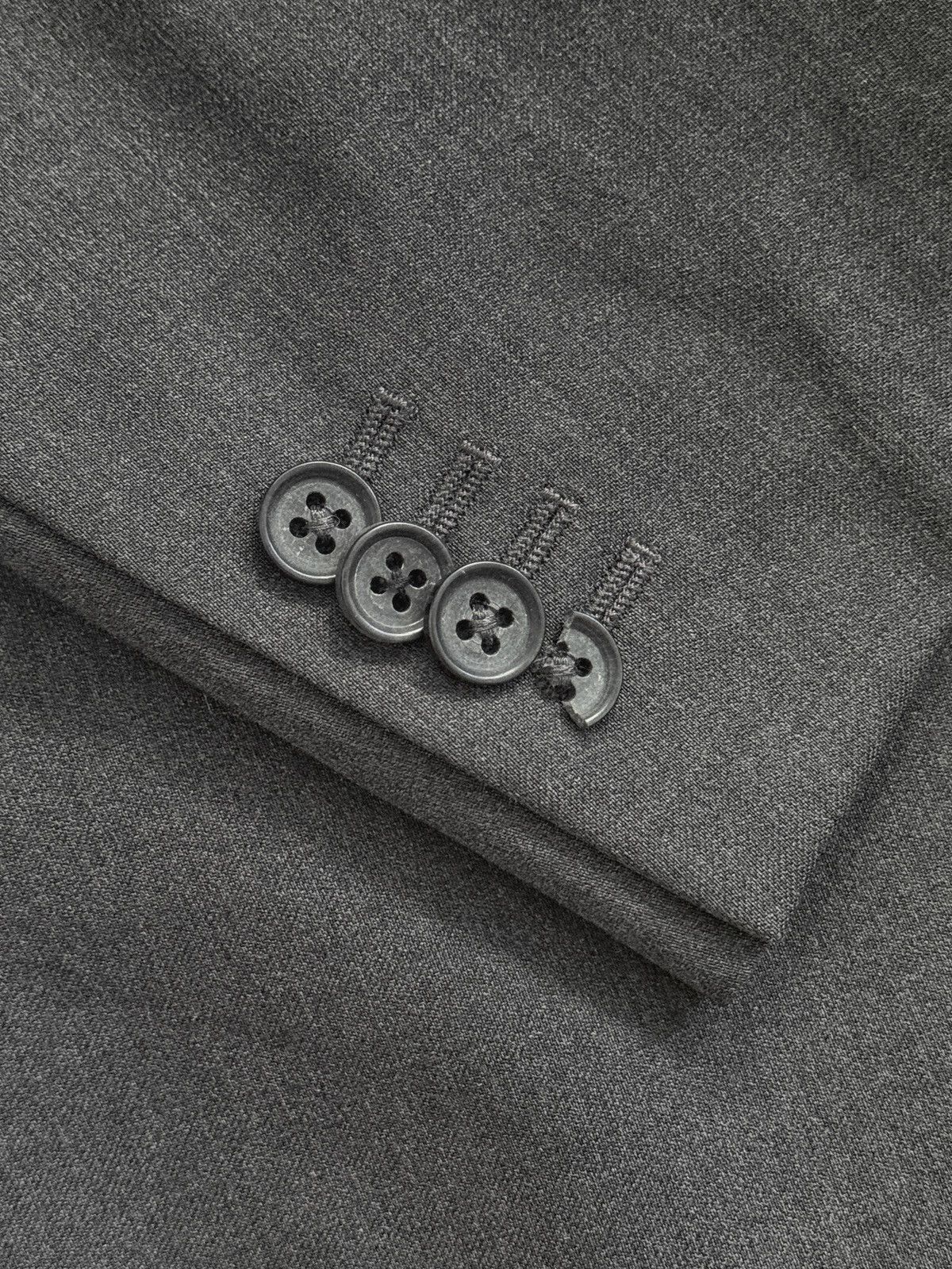 Banana Republic Banana Republic Wool Blazer 40R Dark Gray Size 40R - 7 Thumbnail